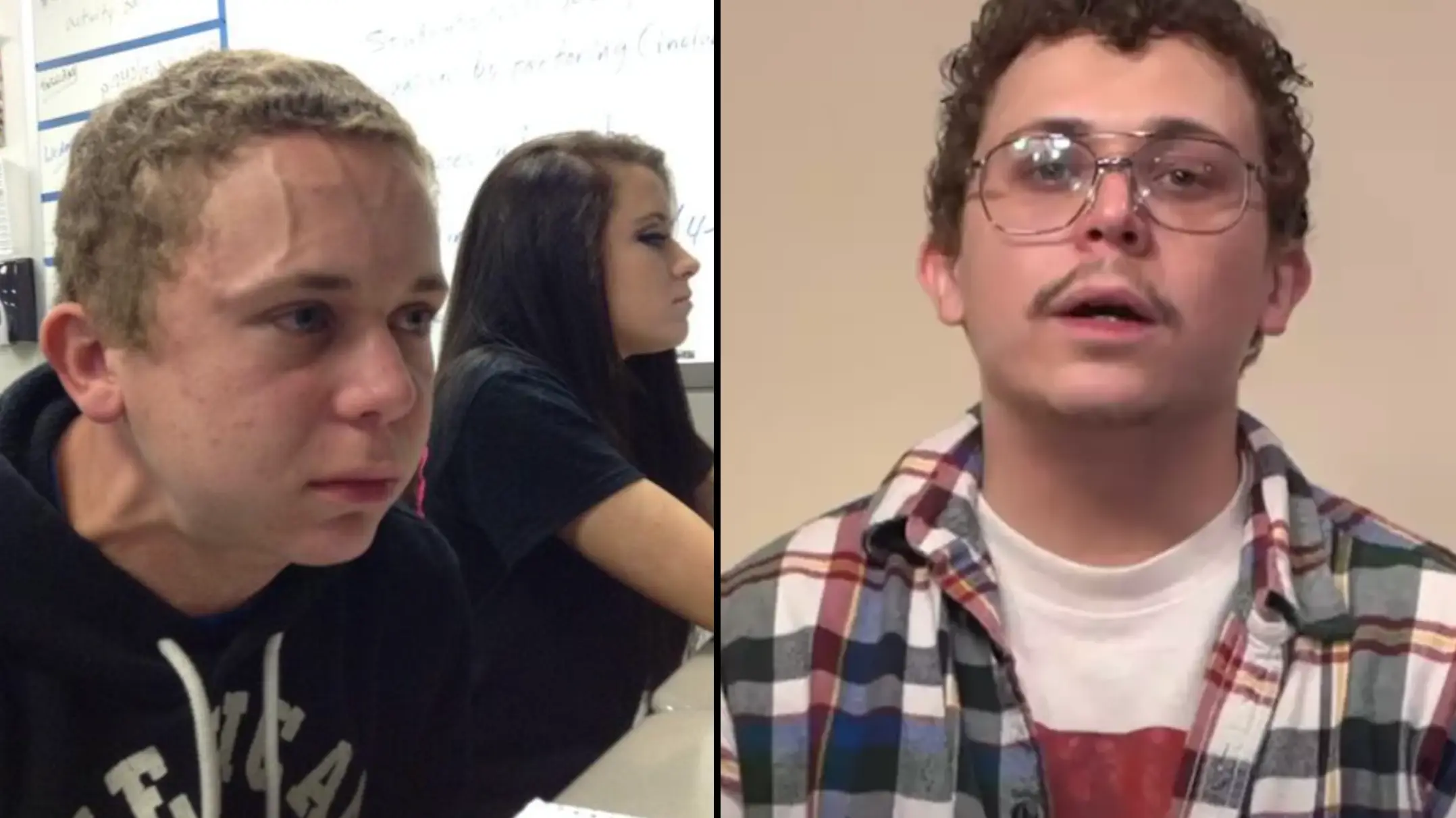 Guy who went viral 'holding in fart' speaks out on what was really going on