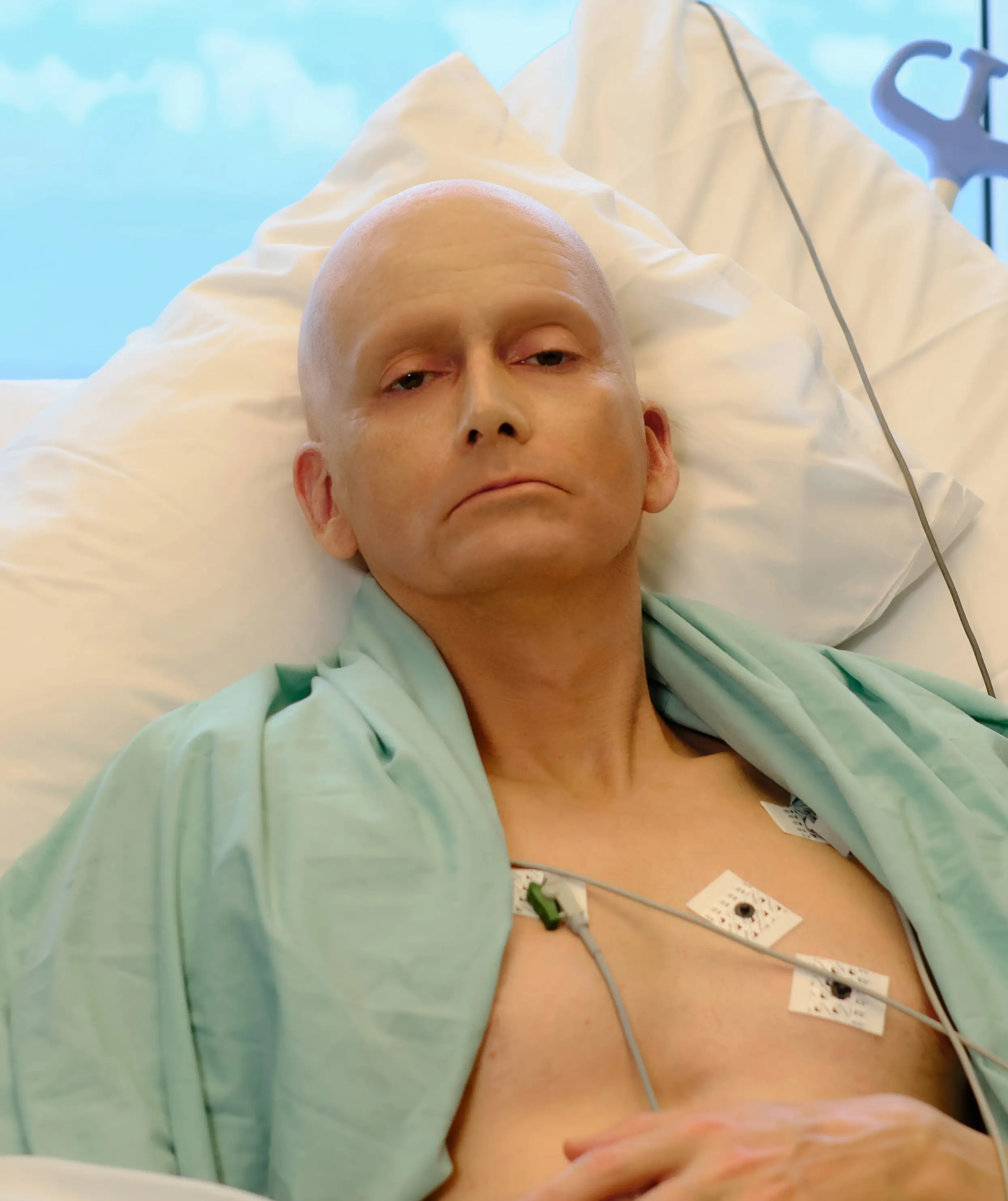 The first look at David Tennant as Alexander Litvinenko.