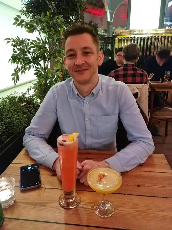 David Toulson was killed after being put into a 'guillotine chokehold' while celebrating his 40th birthday. (Greater Manchester Police)