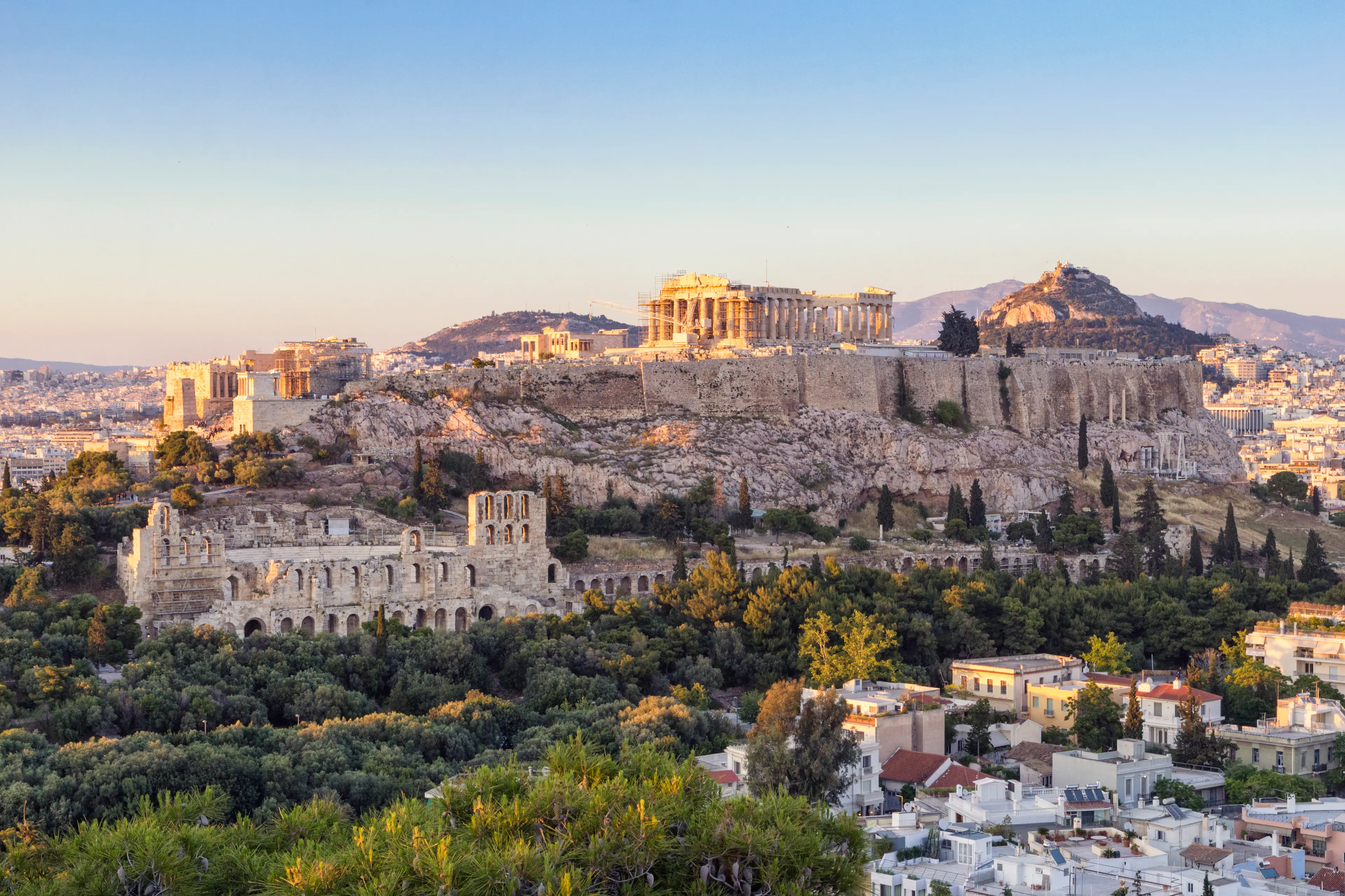 Tourists are drawn by Greece's natural beauty, delicious food, and incredible history (Westend61/Getty)