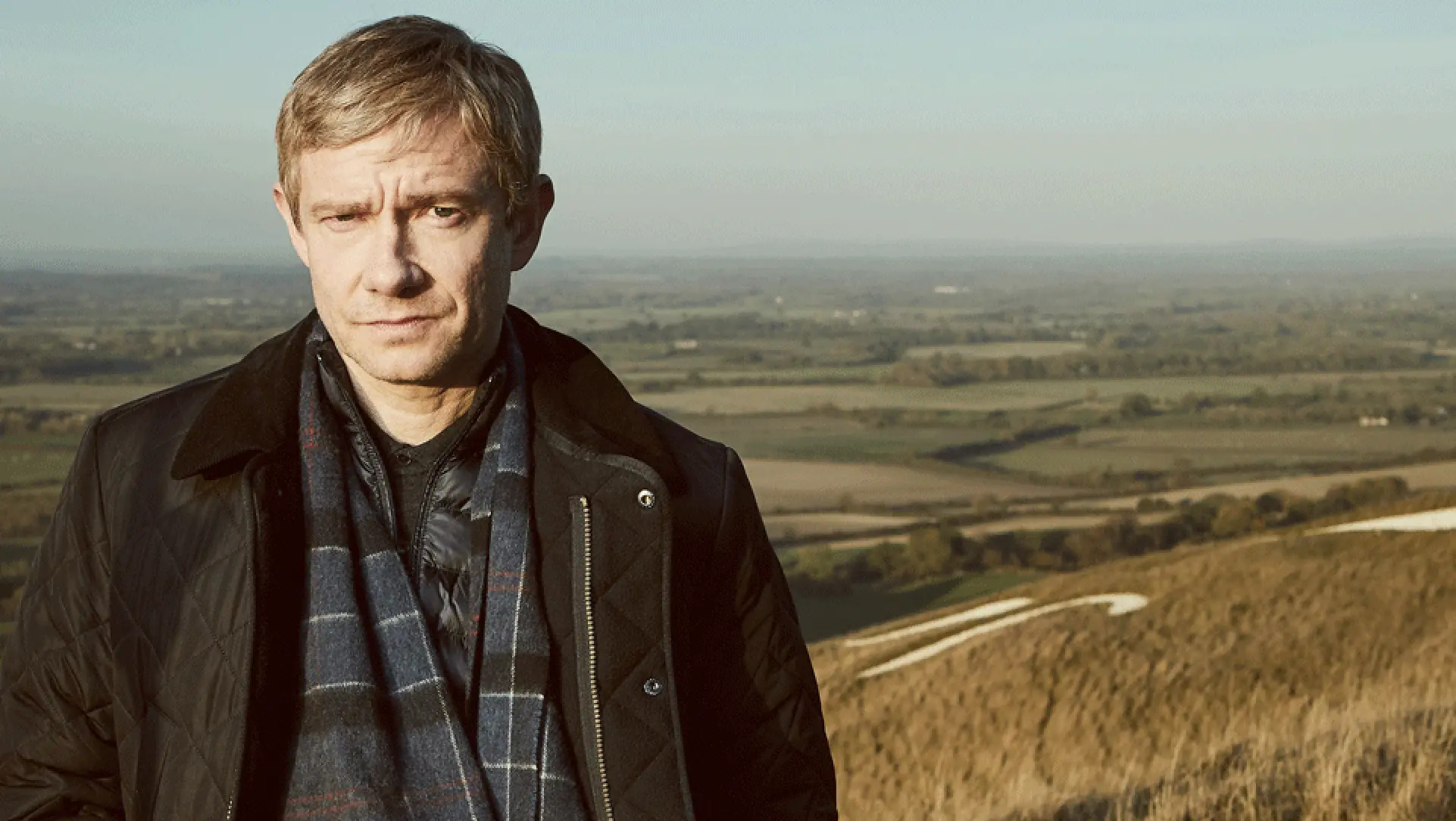 Martin Freeman plays the real life detective (ITV)