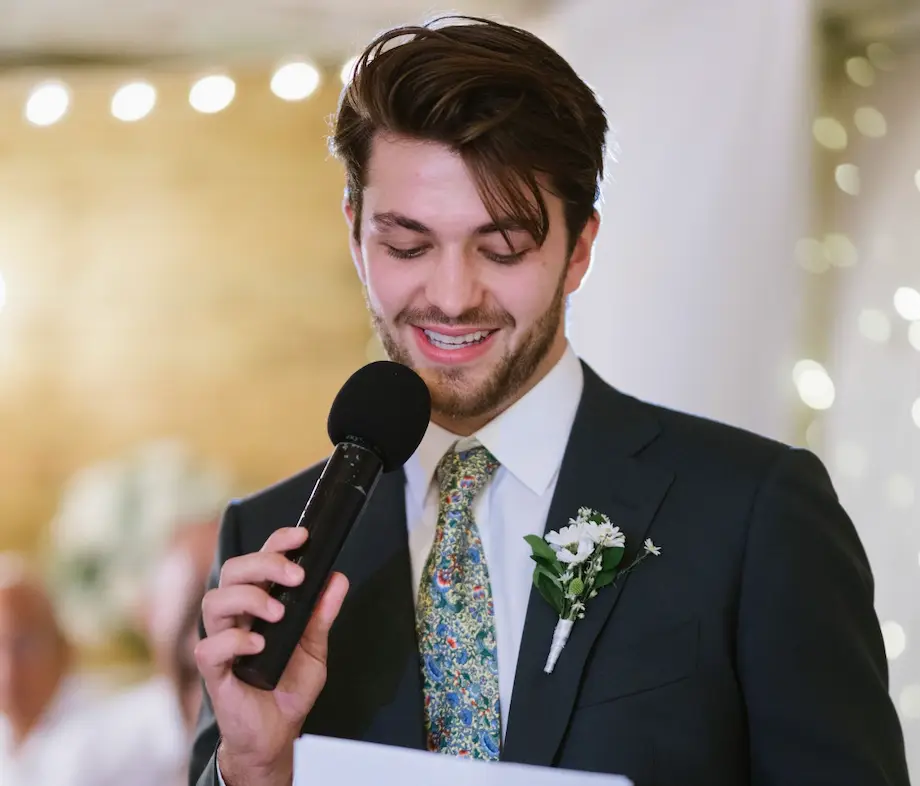 John found the voice note Sabrina had sent him after her first date.