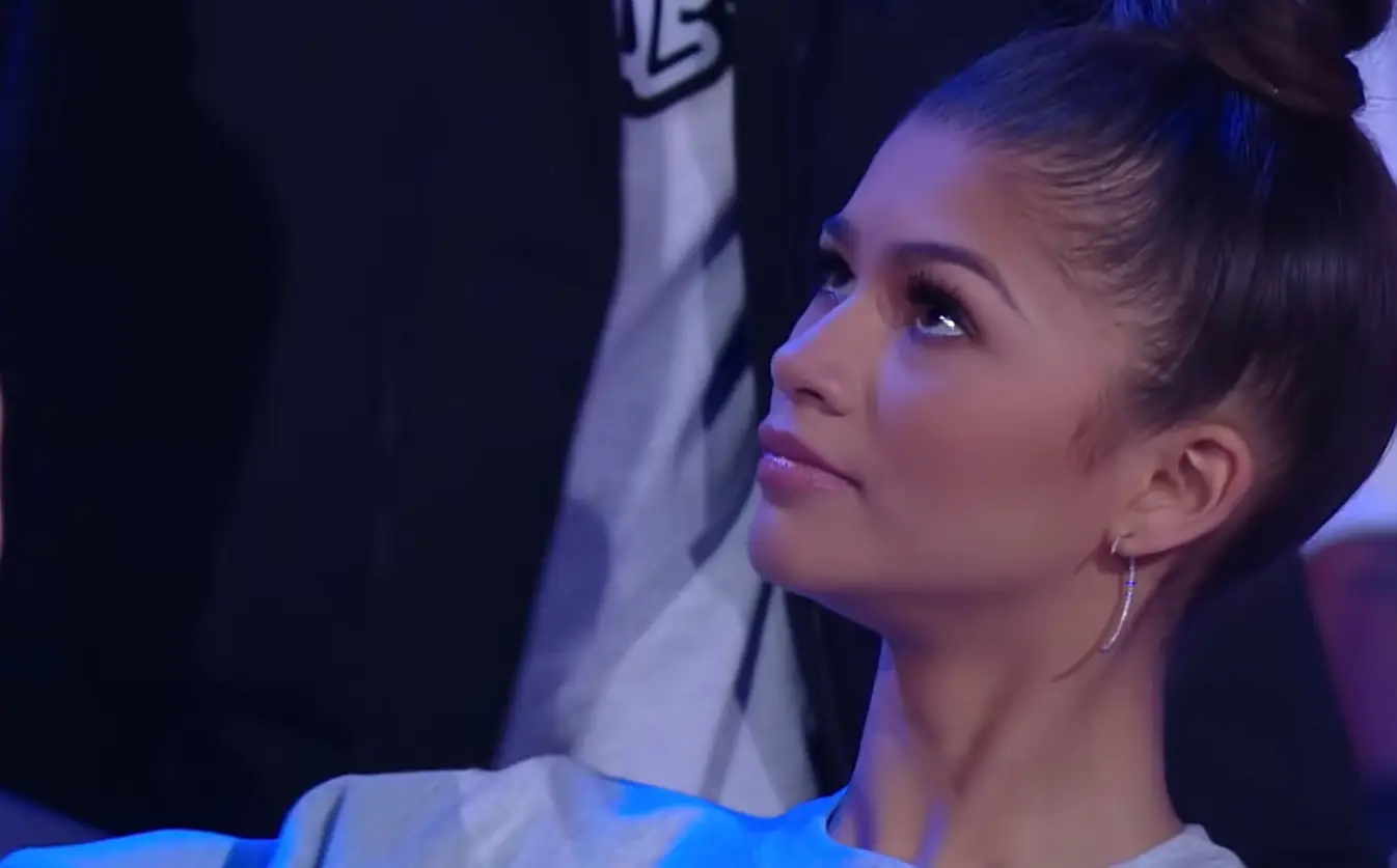 The actress, 27, was visibly stunned by Rife grabbing her.