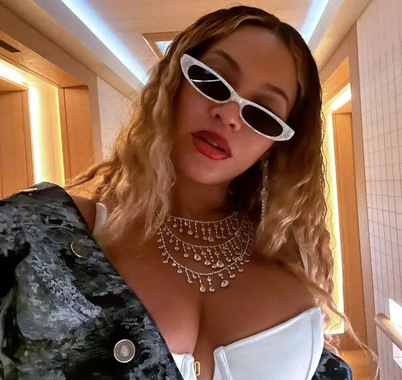 The singer is currently on her Renaissance World Tour.