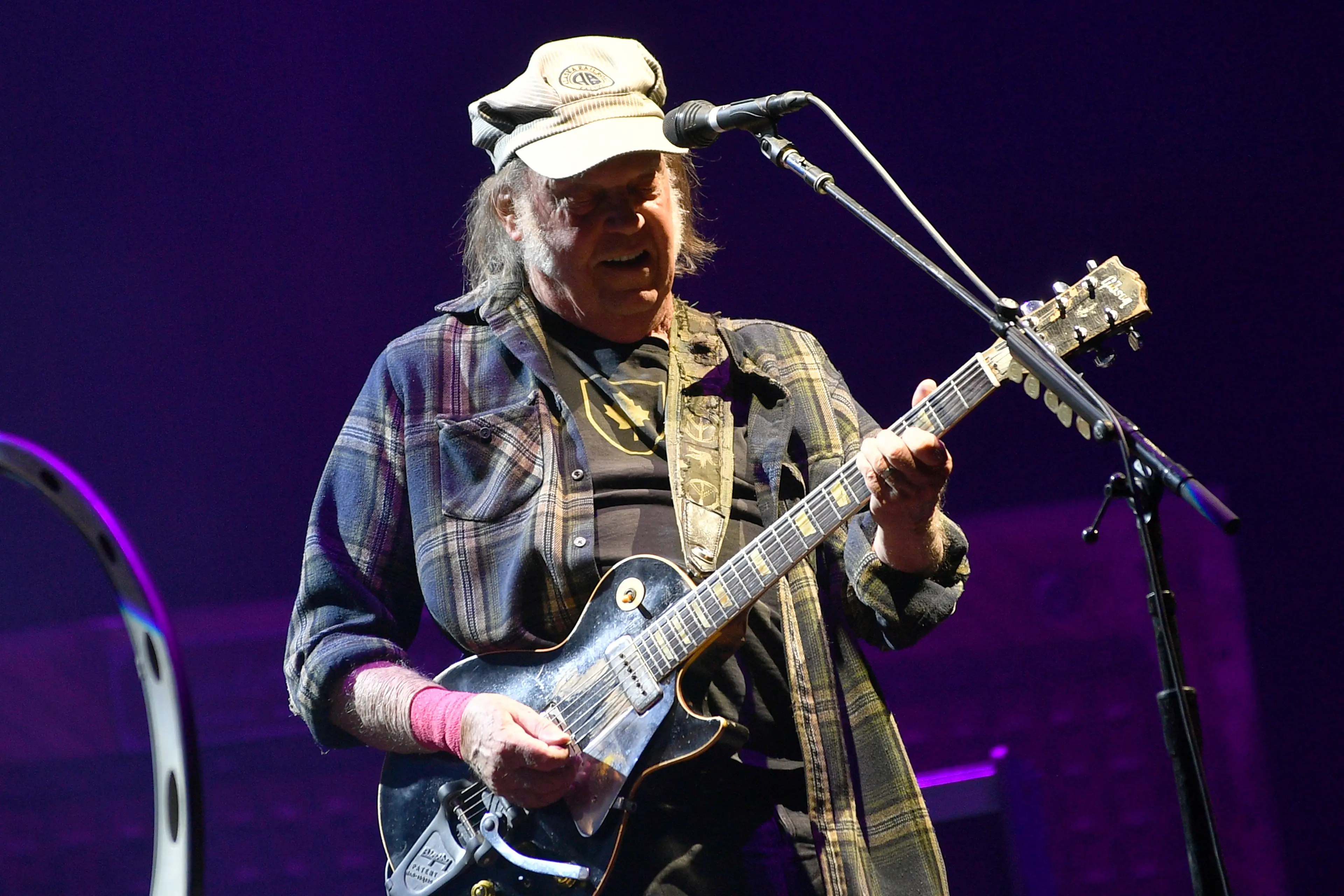 Neil Young recently wowed Glastonbury fans (Photo by Jim Dyson/Redferns)