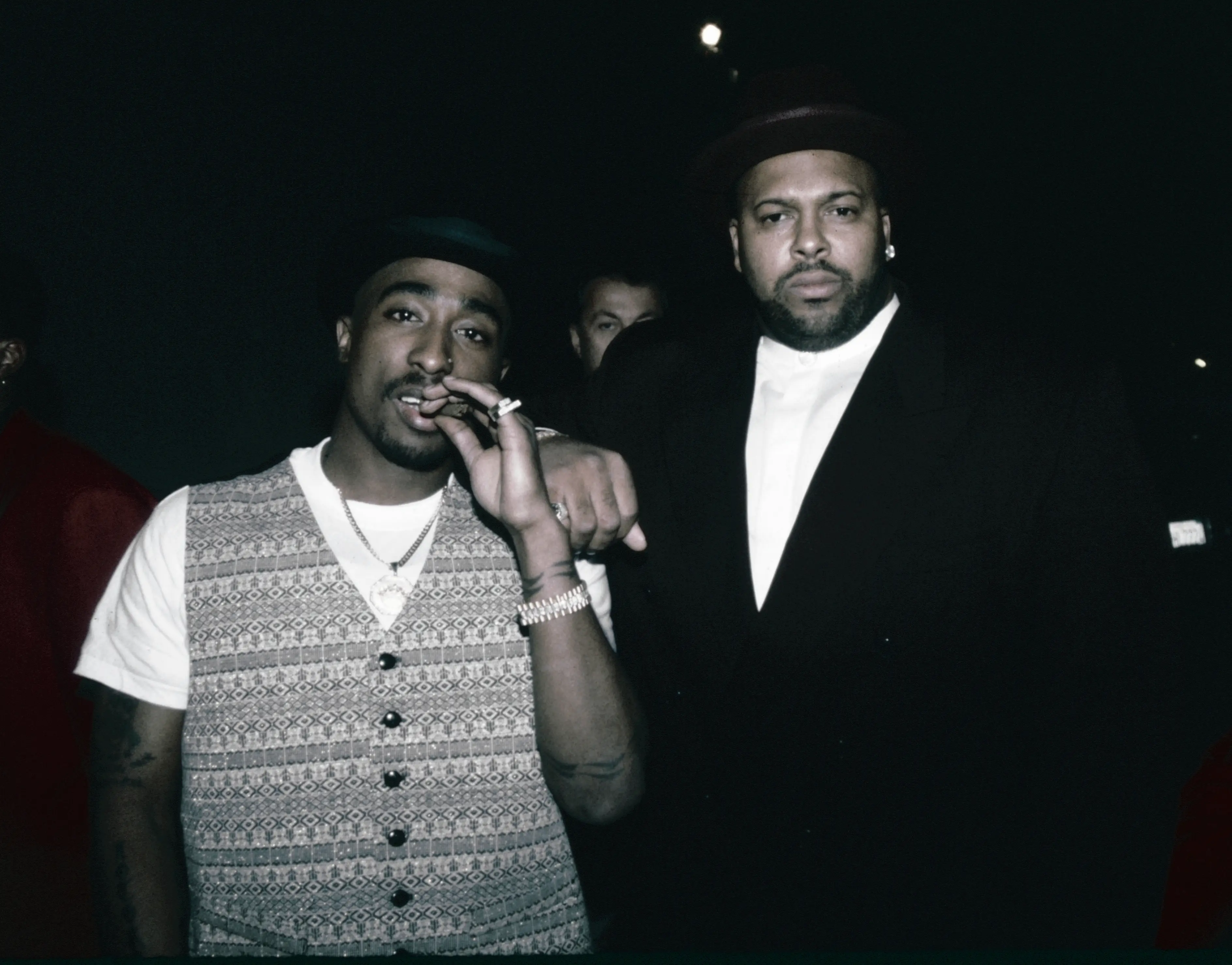 Suge Knight and Tupac (Nitro/Getty Images)