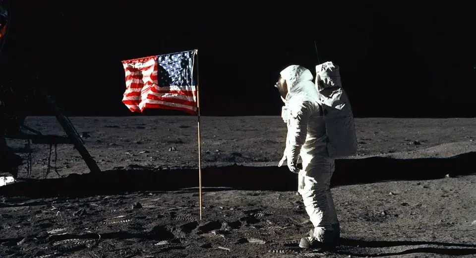 Brian Cox says there's enough proof, even if people don't believe the American pictures. (NASA)