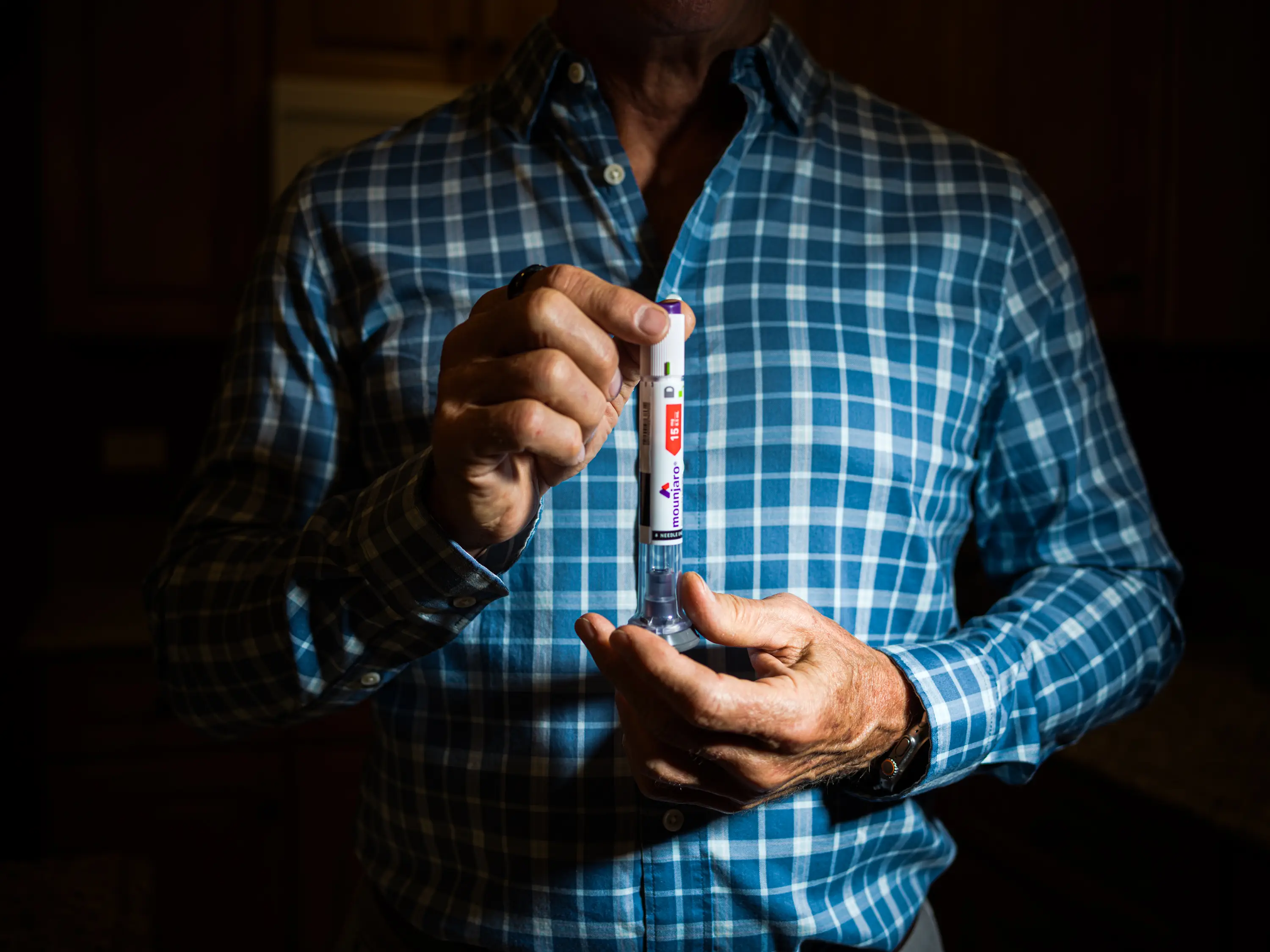 Mounjaro is however available in the UK. (Sebastian Hidalgo for The Washington Post via Getty Images)