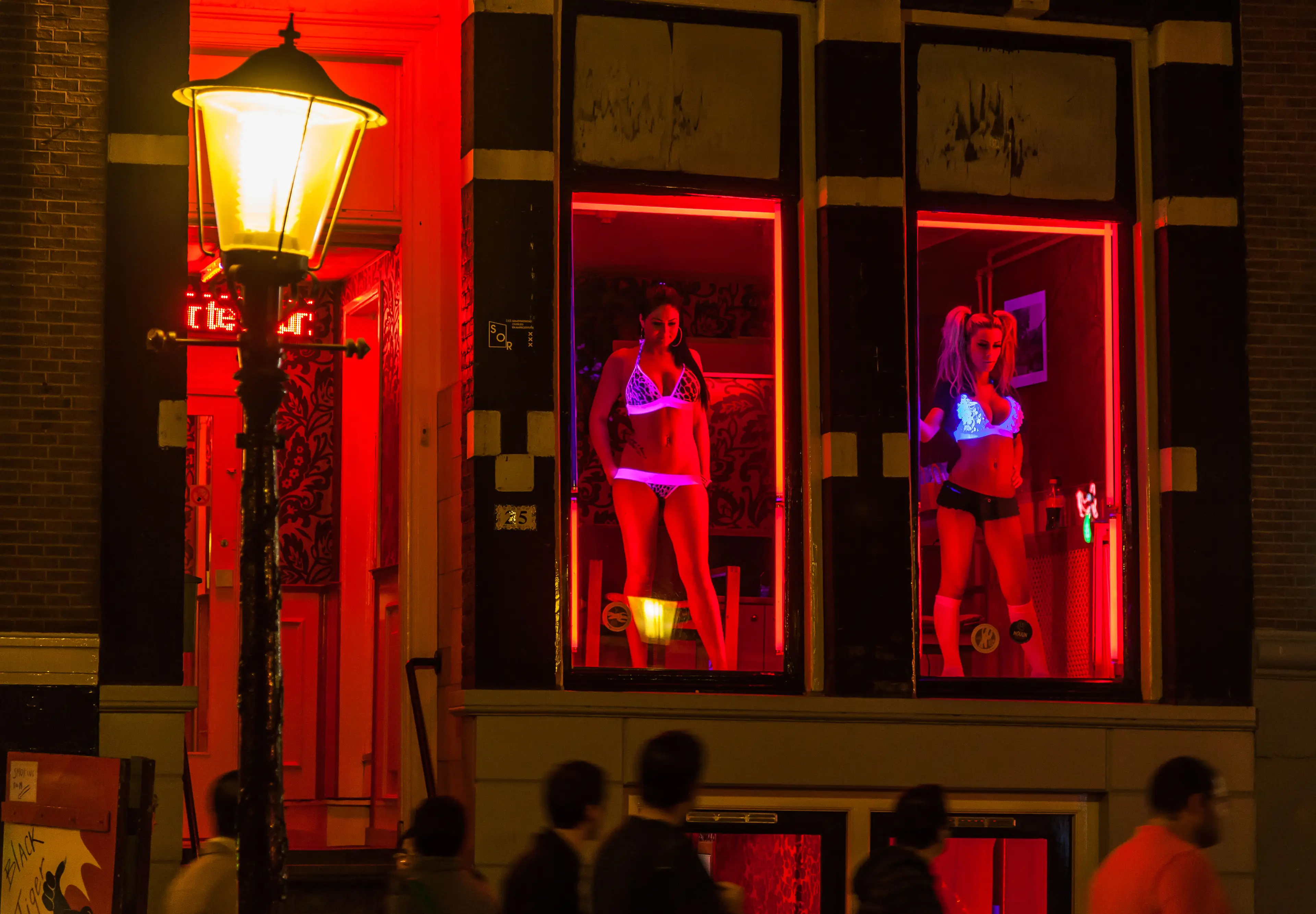 The iconic red-lit neon lights may be switched off for good.