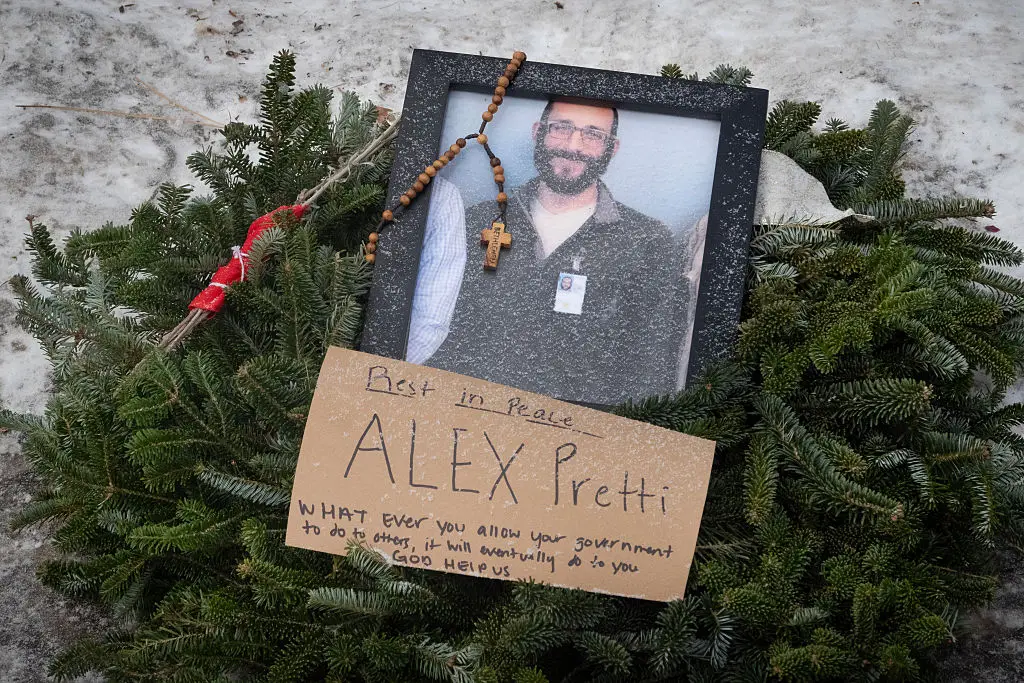 ICU nurse Alex Pretti became the second civilian to die in Minnesota in just a matter of weeks (Scott Olson/Getty Images)