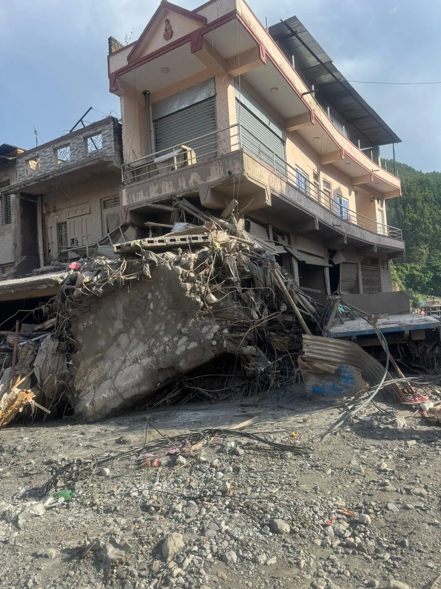 Nepal Police said on Wednesday the confirmed death toll had reached 1,127 (PA)