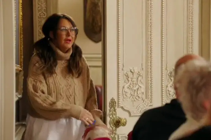 One of the most iconic Traitors to ever live. (BBC)