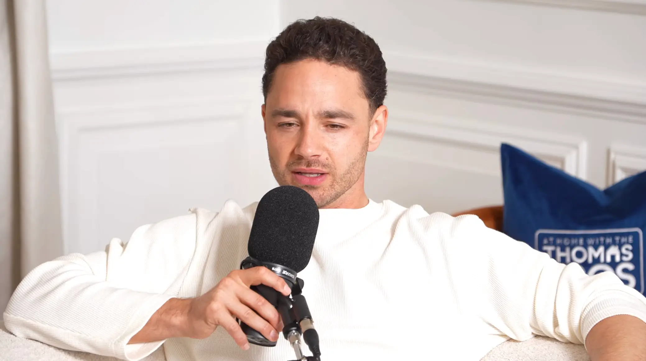 He responded in a new podcast appearance (YouTube/AtHomeWithTheThomasBros)