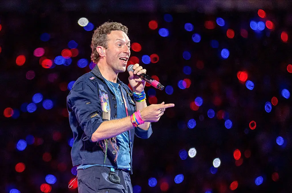 Chris Martin joked at the time that 'they’re having an affair or they’re just very shy' (Jo Hale/Redferns)