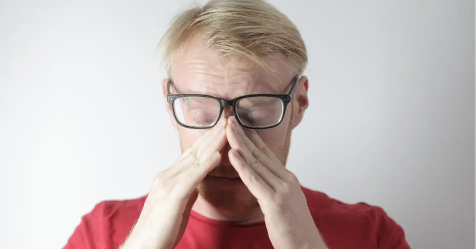 If you *have* to rub your eyes, keep it to the inner corners.