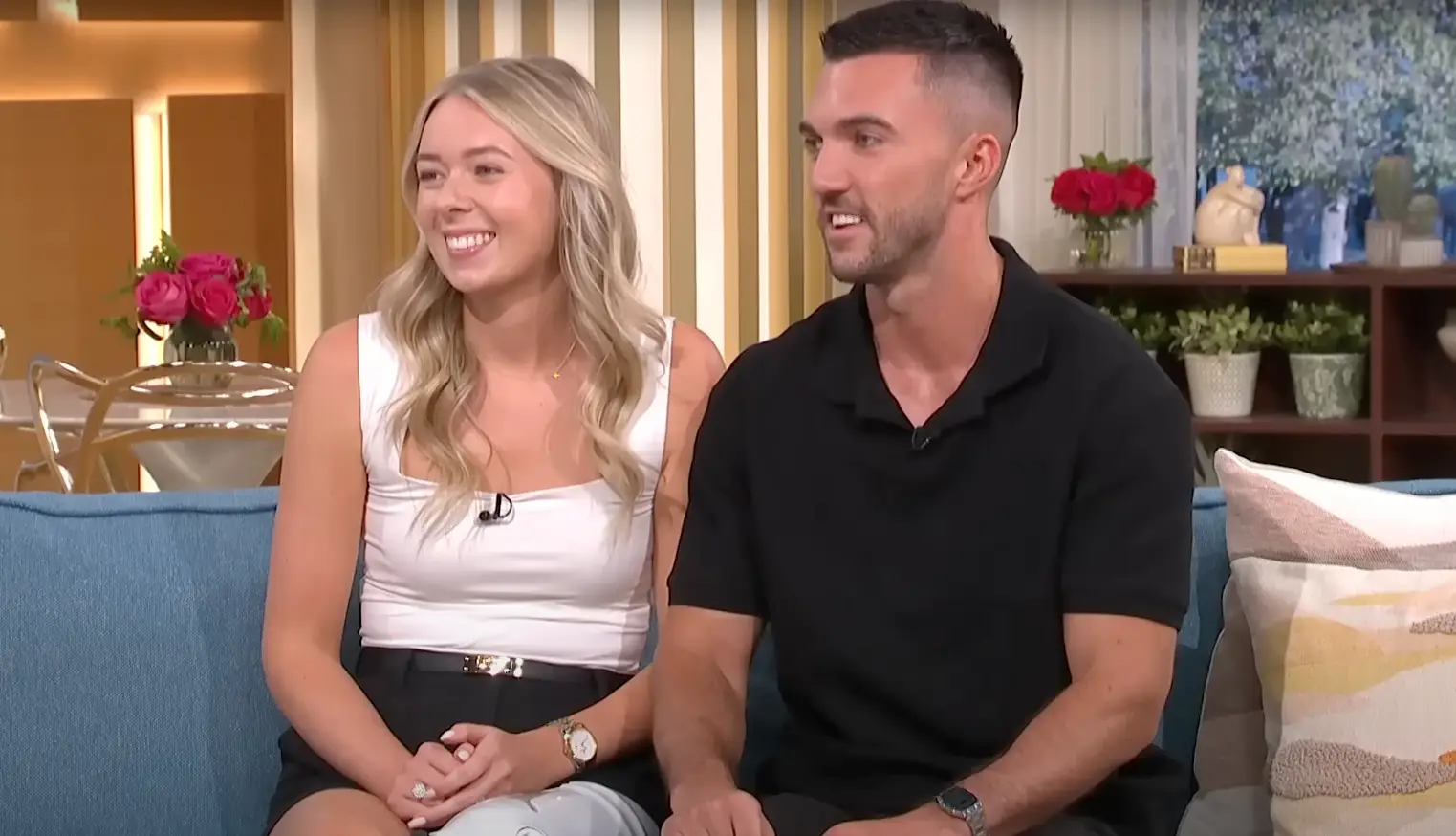 Leah Washington and Joe Pugh are now married. (ITV)