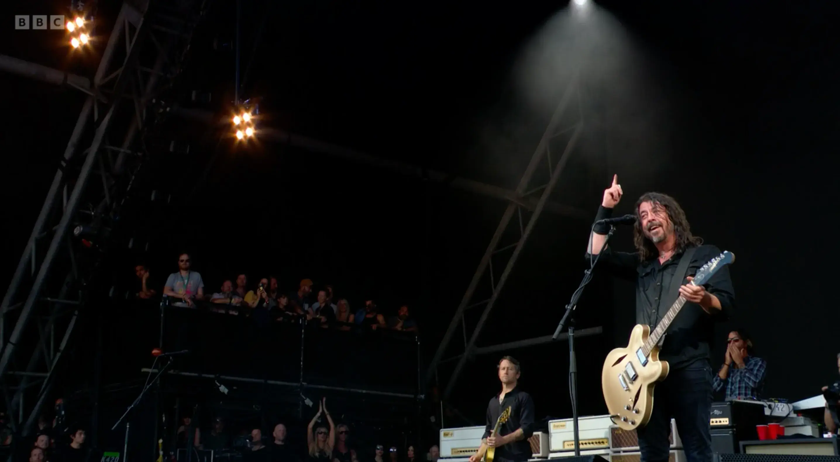 The Foo Fighters surprised Glastonbury with their appearance.