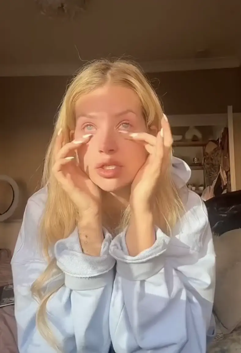 Lottie Moss became emotional as she opened up to fans.