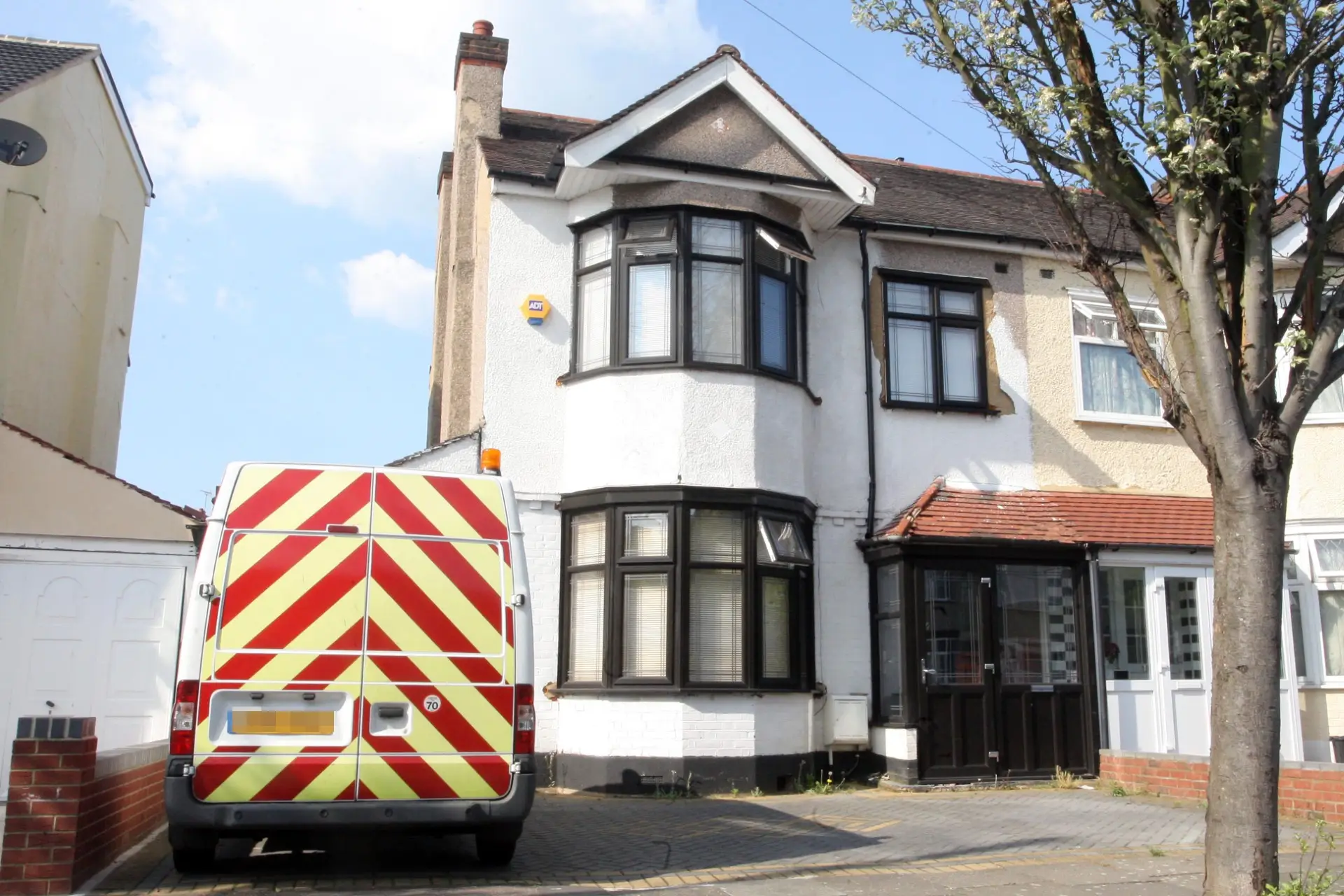 The house at the centre of all this drama.