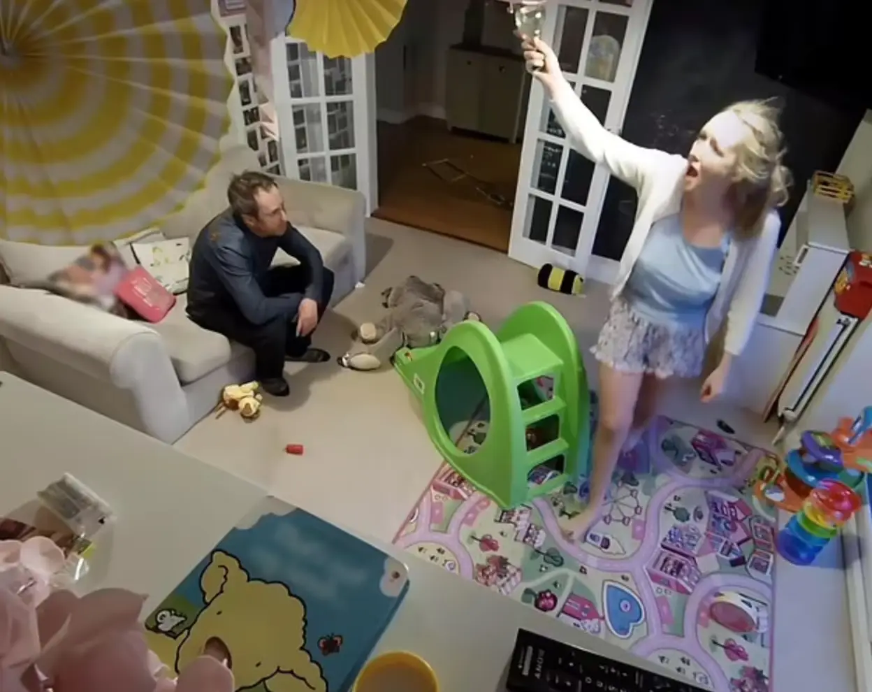 Sheree's abuse was revealed after a friend witnessed footage recorded on nanny cams in the house (Channel 5)