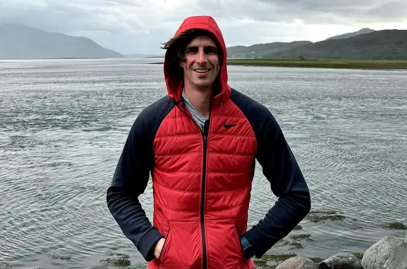 The runner collapsed after the half-marathon (Instagram/@coolebgrooves)