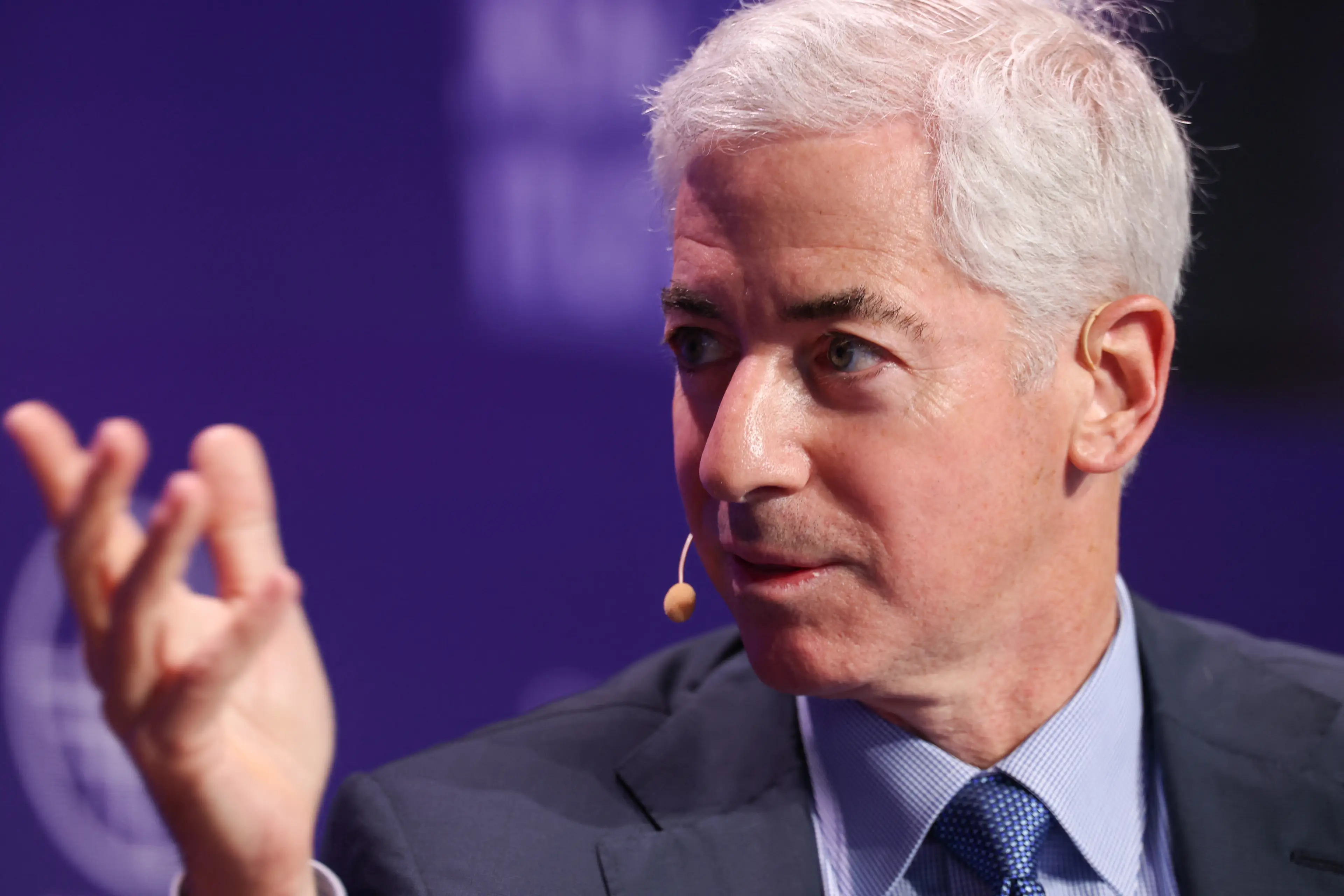 Bill Ackman was prompted to donate to the fundraiser launched for Pretti's family by author Shannon Watts (PATRICK T. FALLON/AFP via Getty Images)