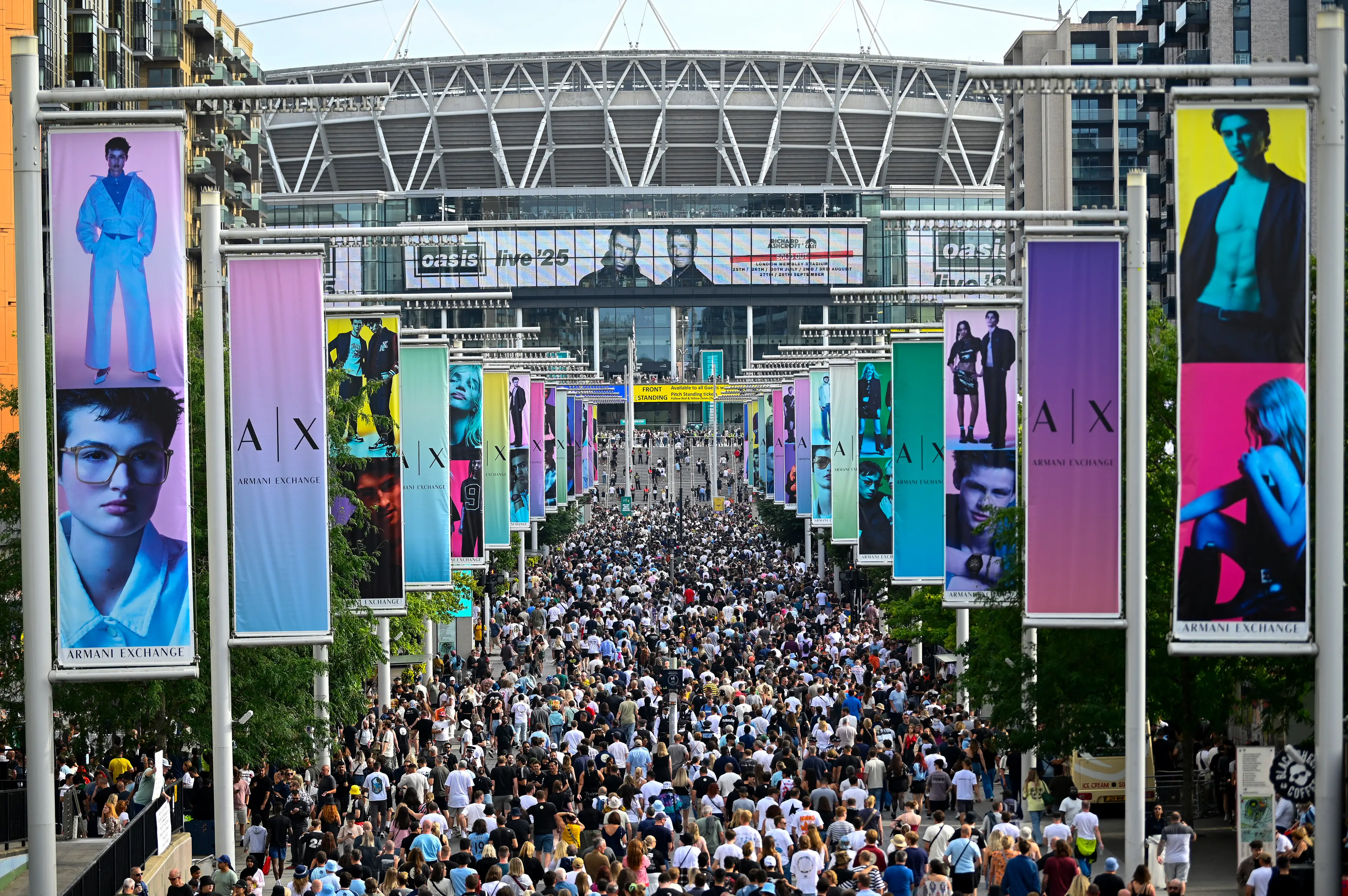 The Oasis tour is a massive success, but some people got told off by Noel Gallagher for booing Manchester (Ben Montgomery/Getty Images)