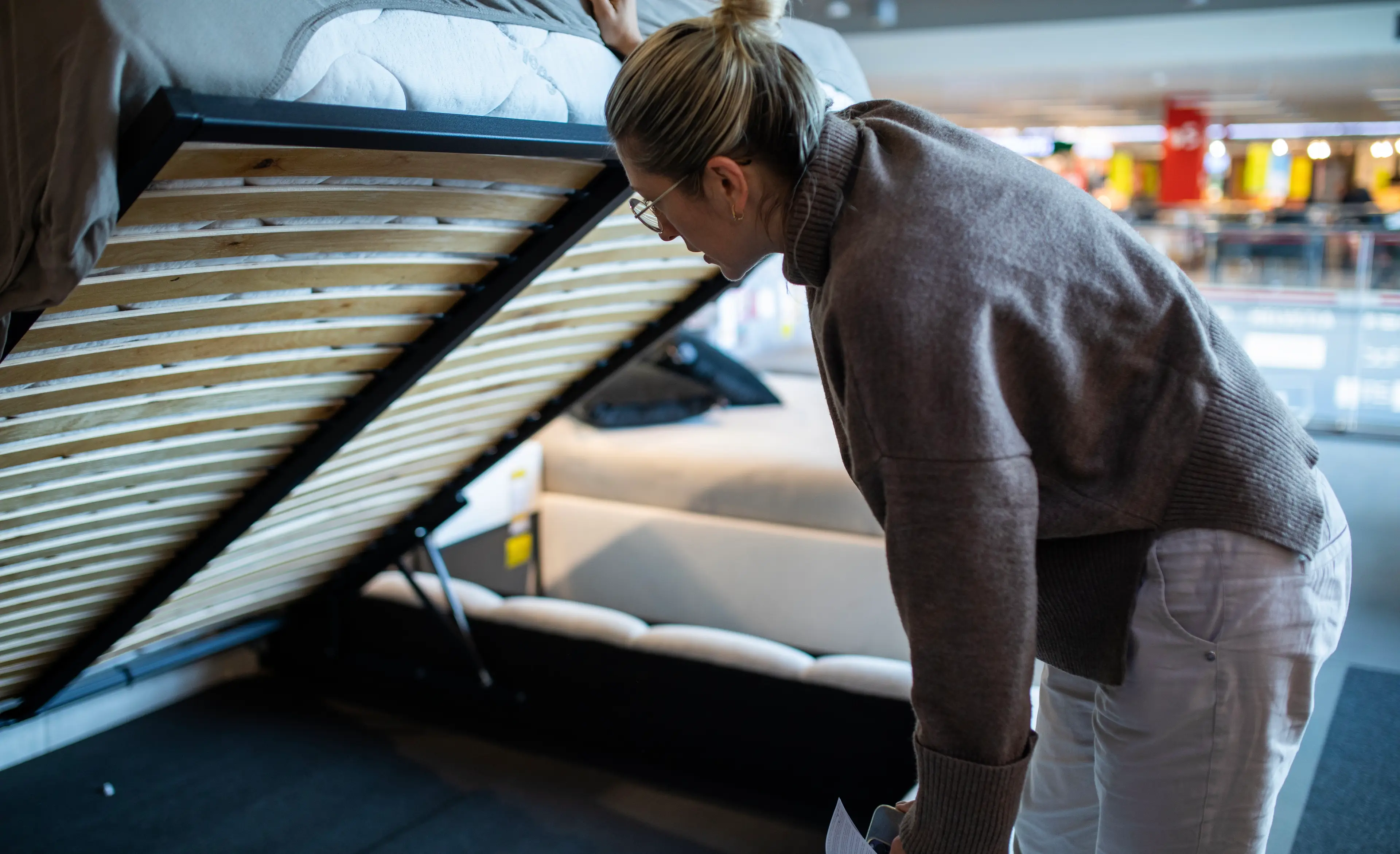 The coroner urged the government to take 'action' to prevent future deaths involving ottoman beds (Getty Stock Photo)