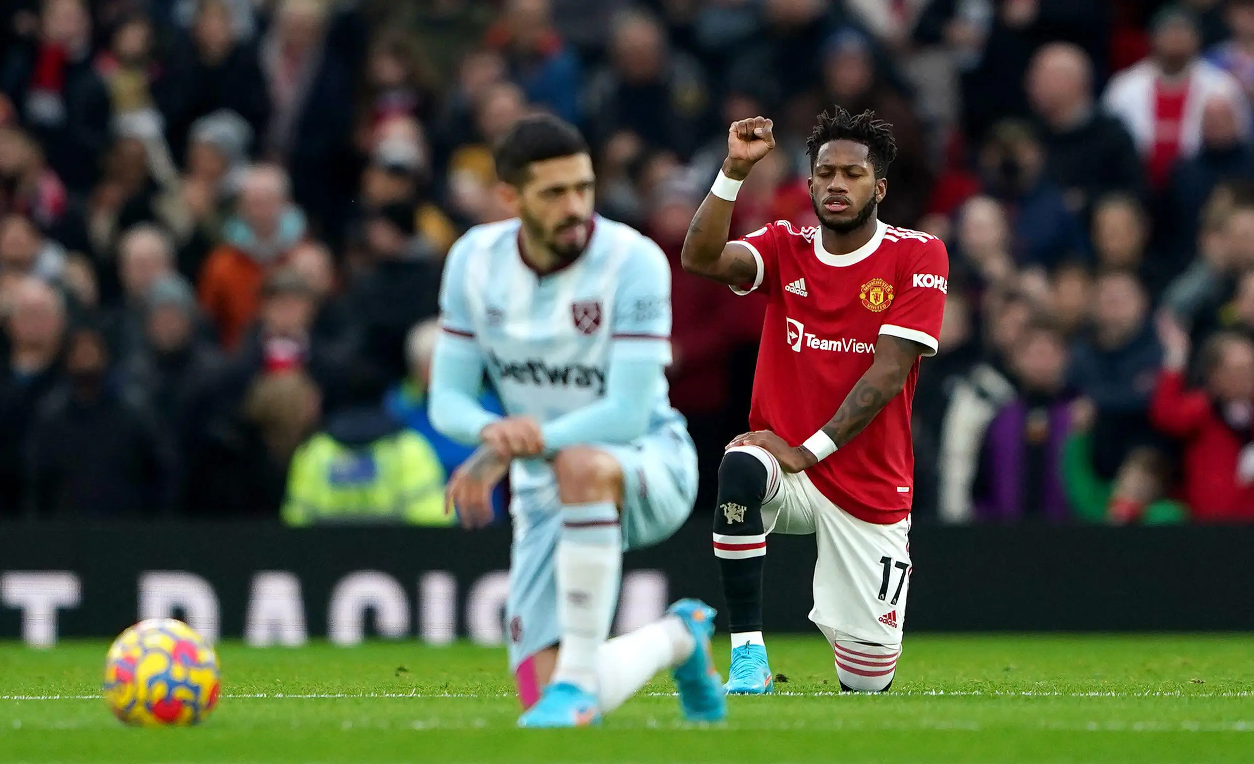 Premier League players have been taking a knee since 2020 to support Black Lives Matter following the death of George Floyd.