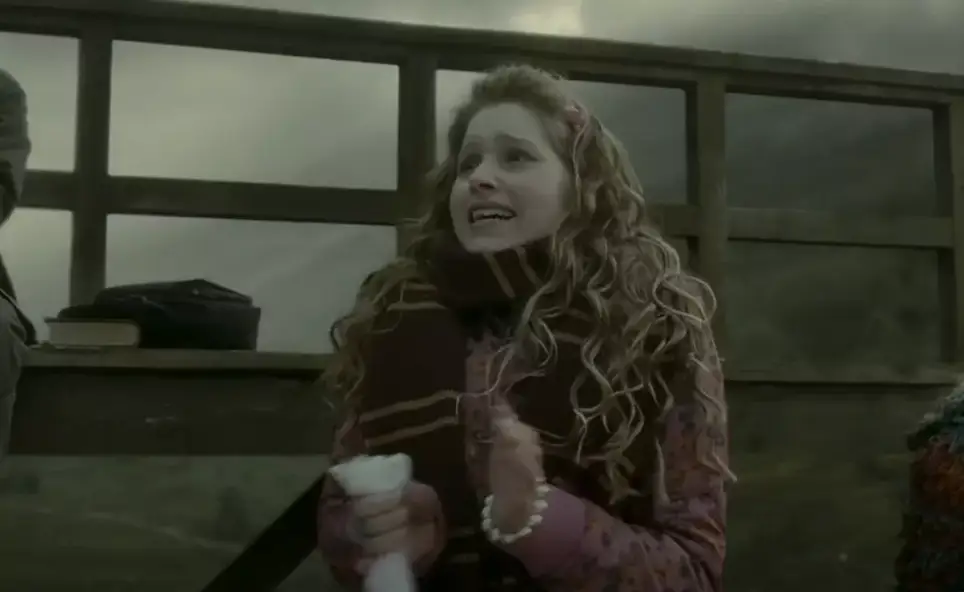 The actor played the girlfriend of Ron Weasley (Rupert Grint) in the films (Warner Bros.)