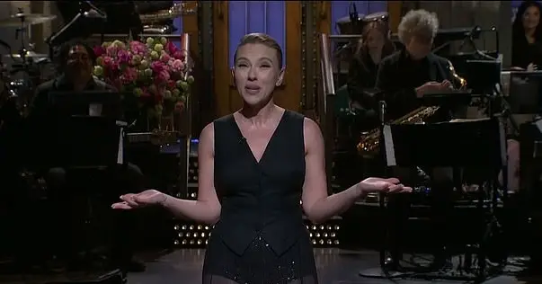 Scarlett Johansson was hosting SNL during the season 50 finale (NBC)