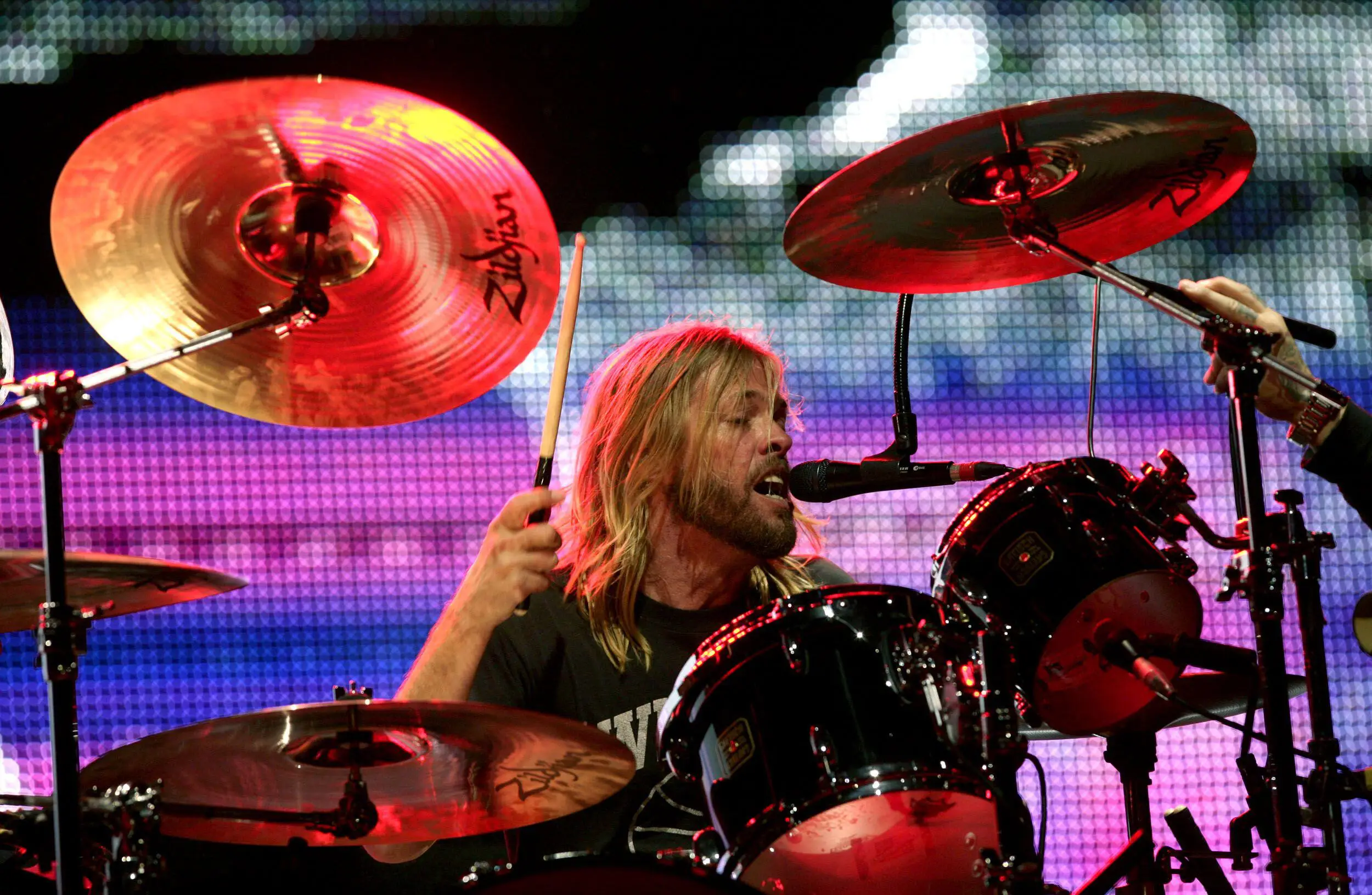 Late Foo Fighters drummer Taylor Hawkins.