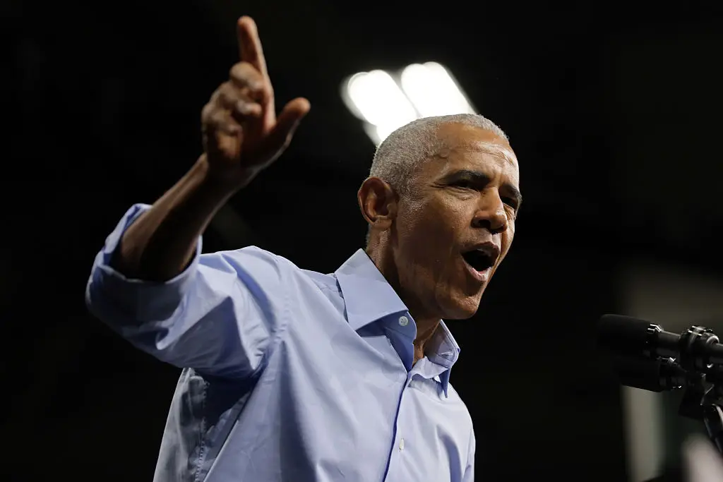 Barack Obama didn't hold back in criticising Donald Trump's renovations of the White House (Spencer Platt/Getty Images)