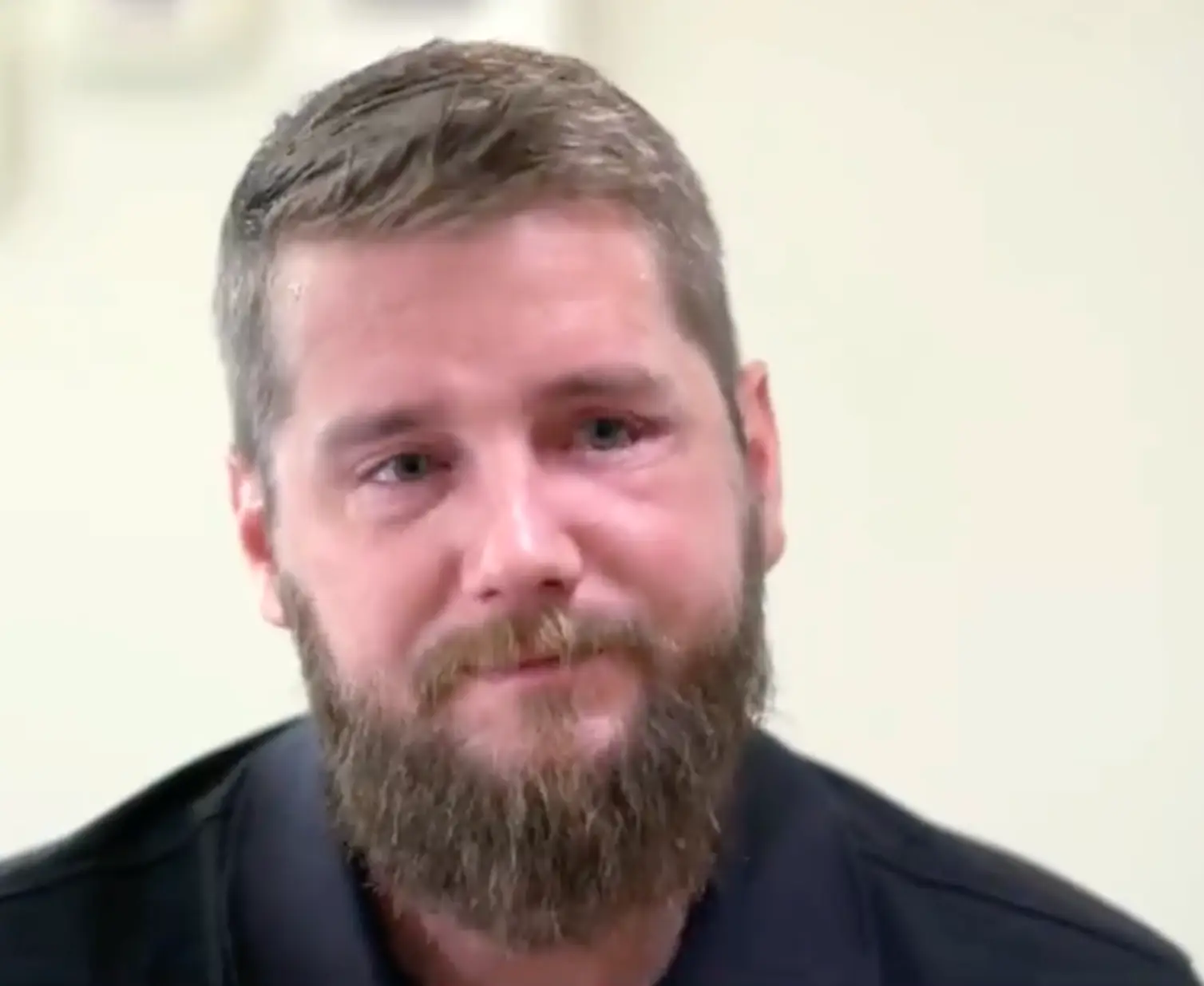 Aric Hutchinson gave an emotional interview to Good Morning America.