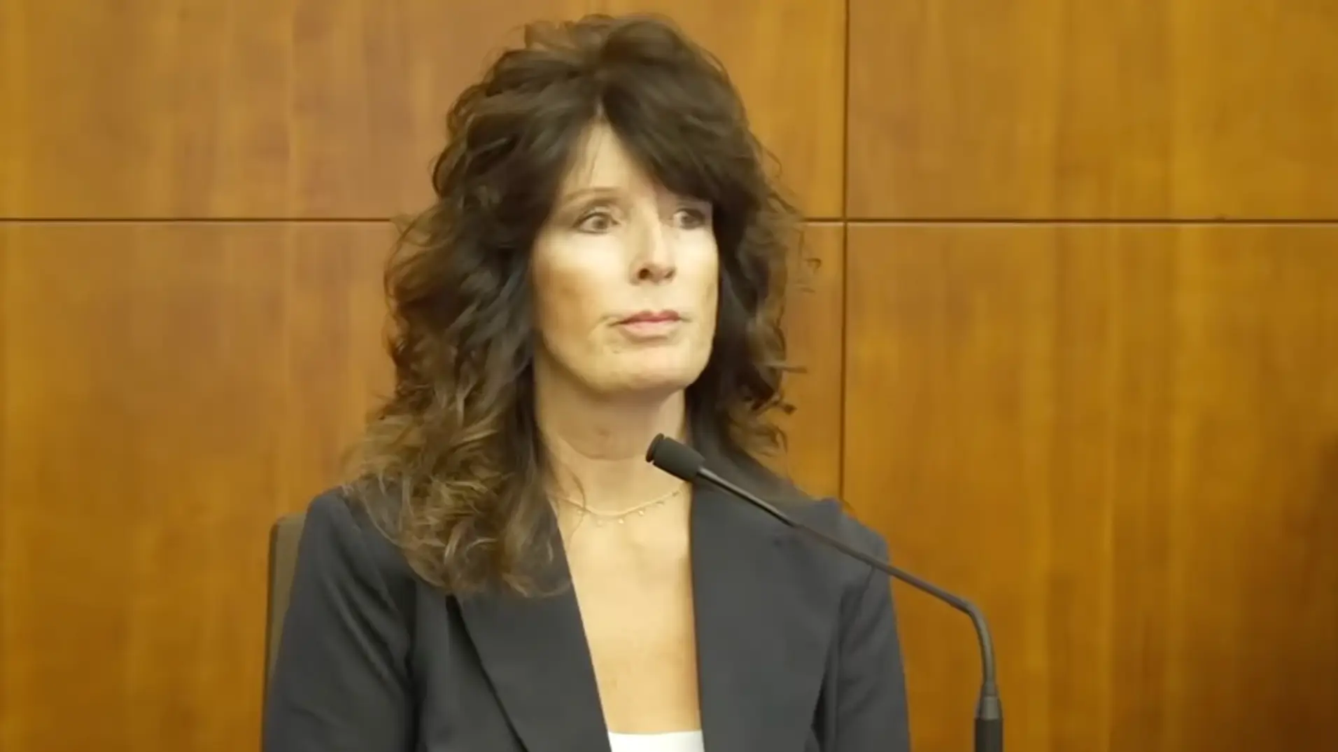 Rossi said she never believed Clancy was a danger to her children or herself (Court TV)