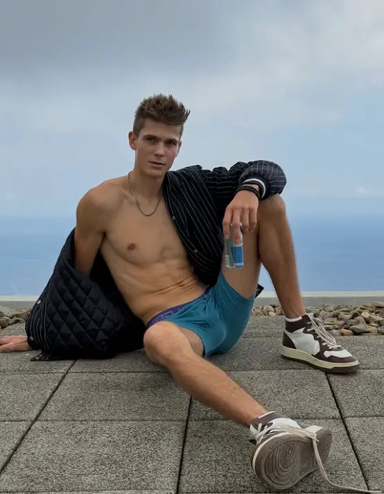 Kurts Adams Rozentals says he joined OnlyFans last year to raise money for his canoeing career (Instagram/@kurtsadams)