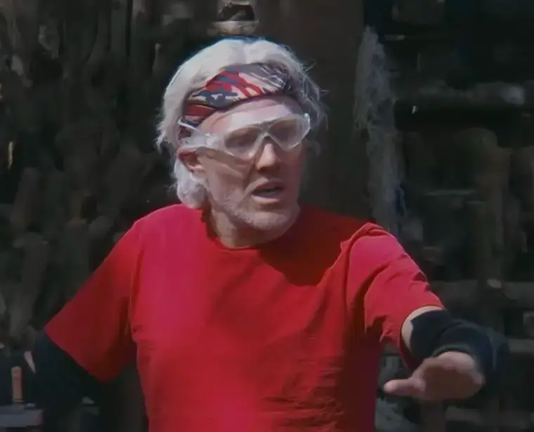 Bullard immediately said 'I'm a celebrity get me out of here' within seconds of the task beginning (ITV)