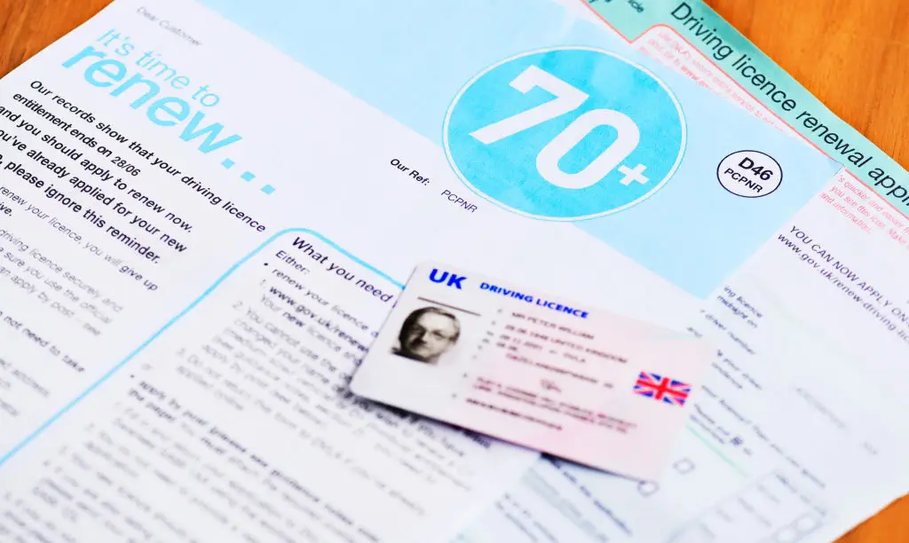 Brits over 70 currently have to get their licence renewed every three years, and it's on them to self-report if their eyesight or mind isn't up to driving (Peter Dazeley/Getty Images)