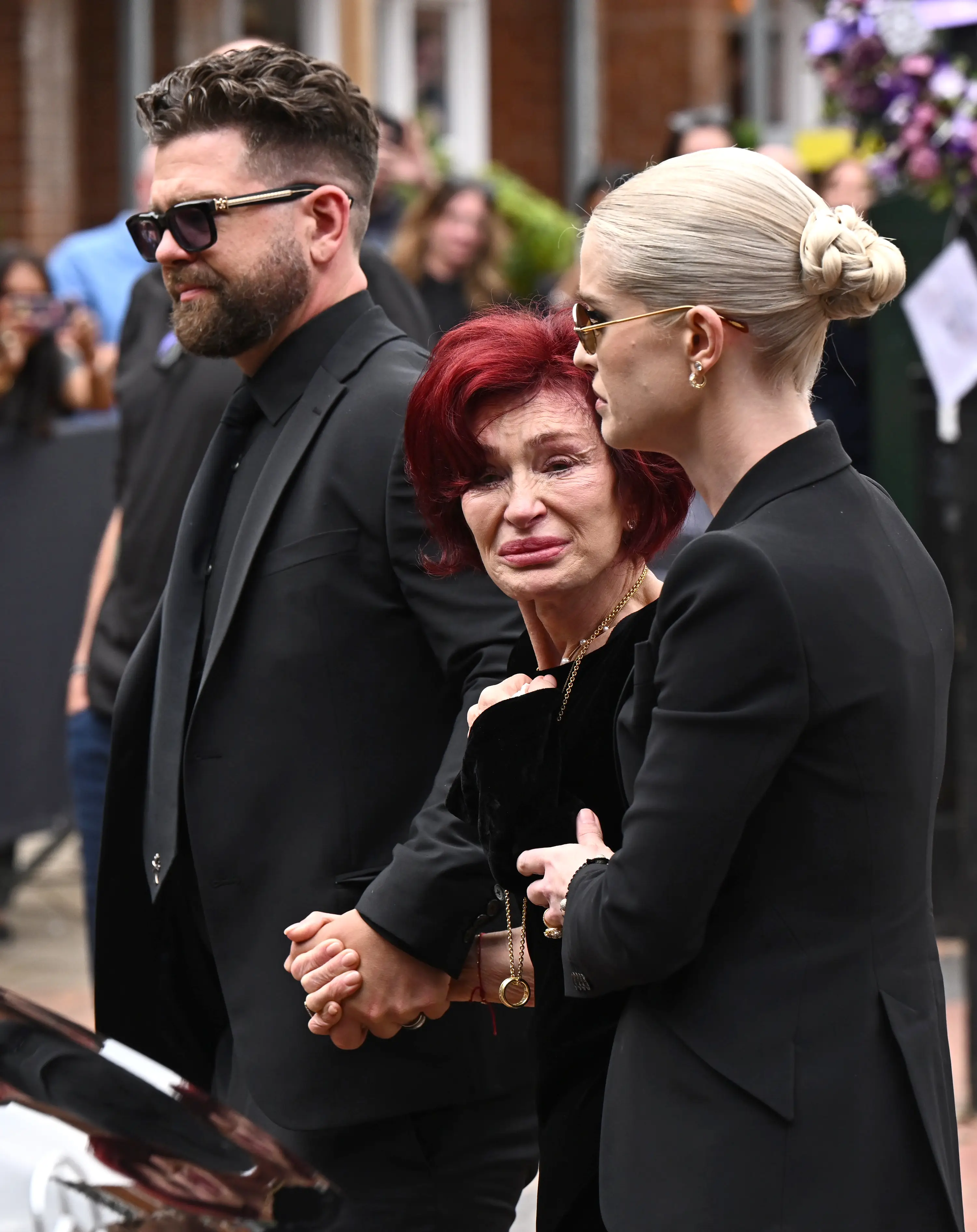 Kelly Osbourne and Jack have spoken about how their father's death brought the family closer together (Leon Neal via Getty Images)