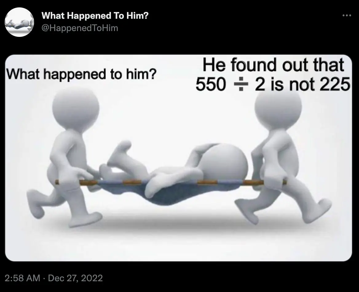 The equation has become a meme.