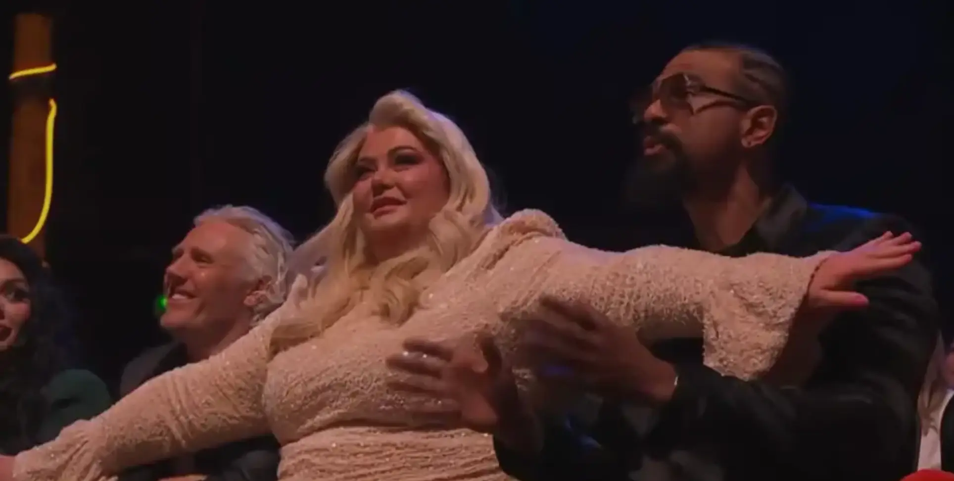 Gemma Collins called David and Jimmy's behaviour during the final as 'disgusting' (ITV)