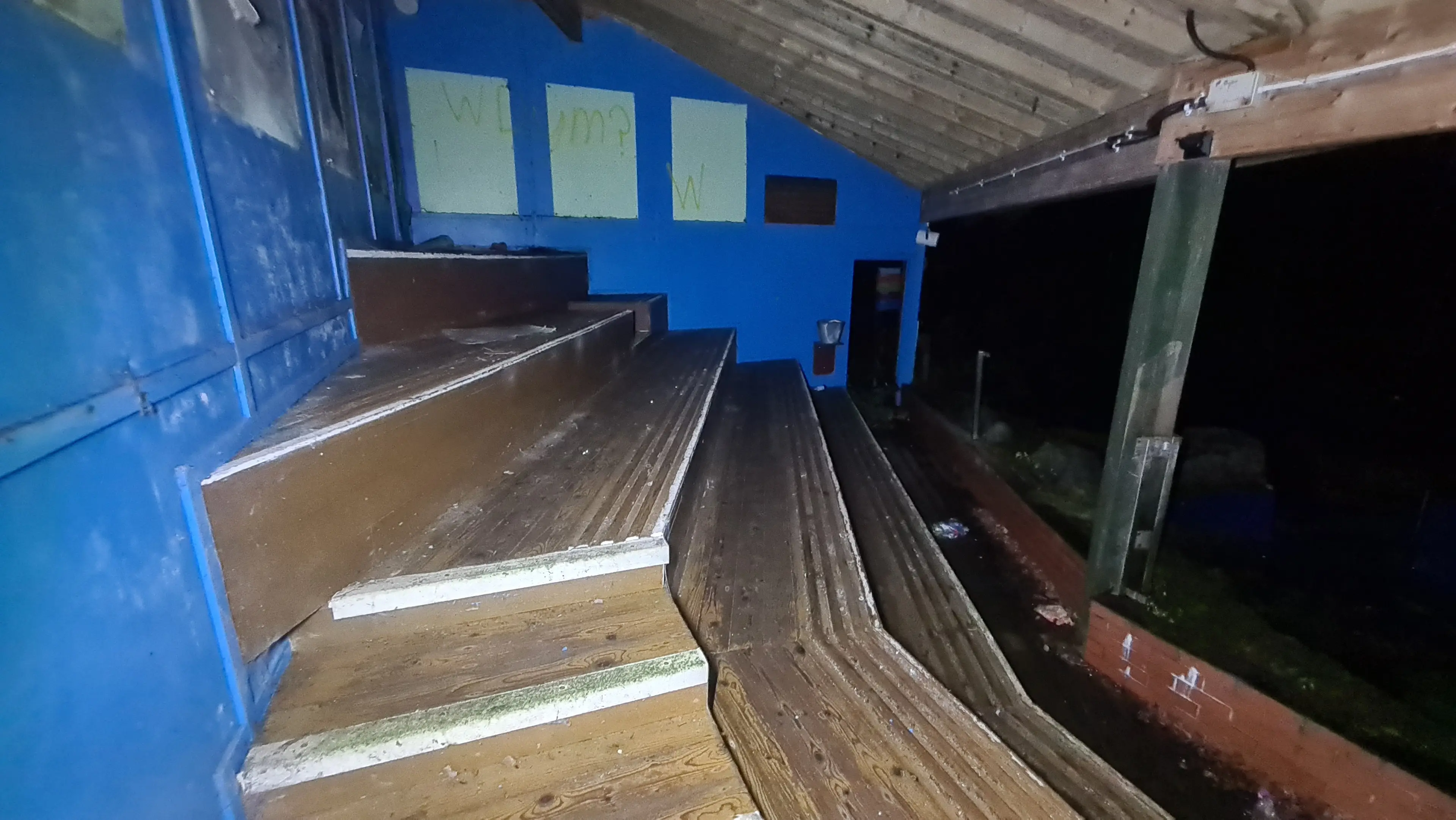 There has been a notice for demolition of the abandoned buildings filed (SWNS)