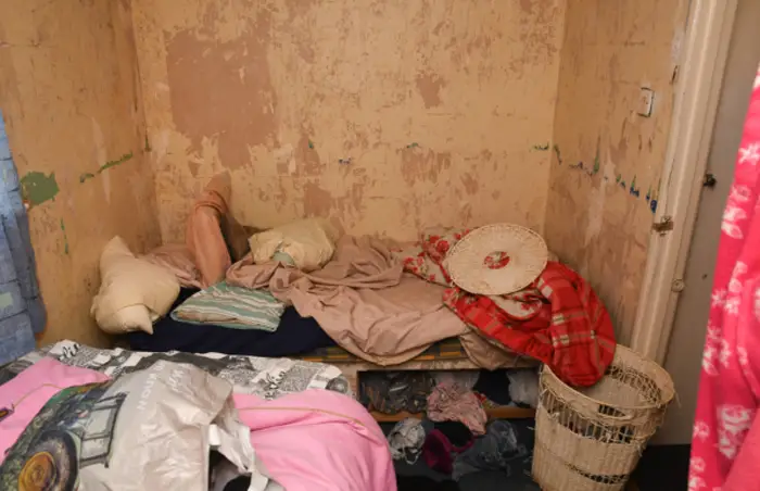 Cops said the woman's bedroom in Wixon's home resembled a 'prison cell' (Gloucestershire Police/PA Wire)