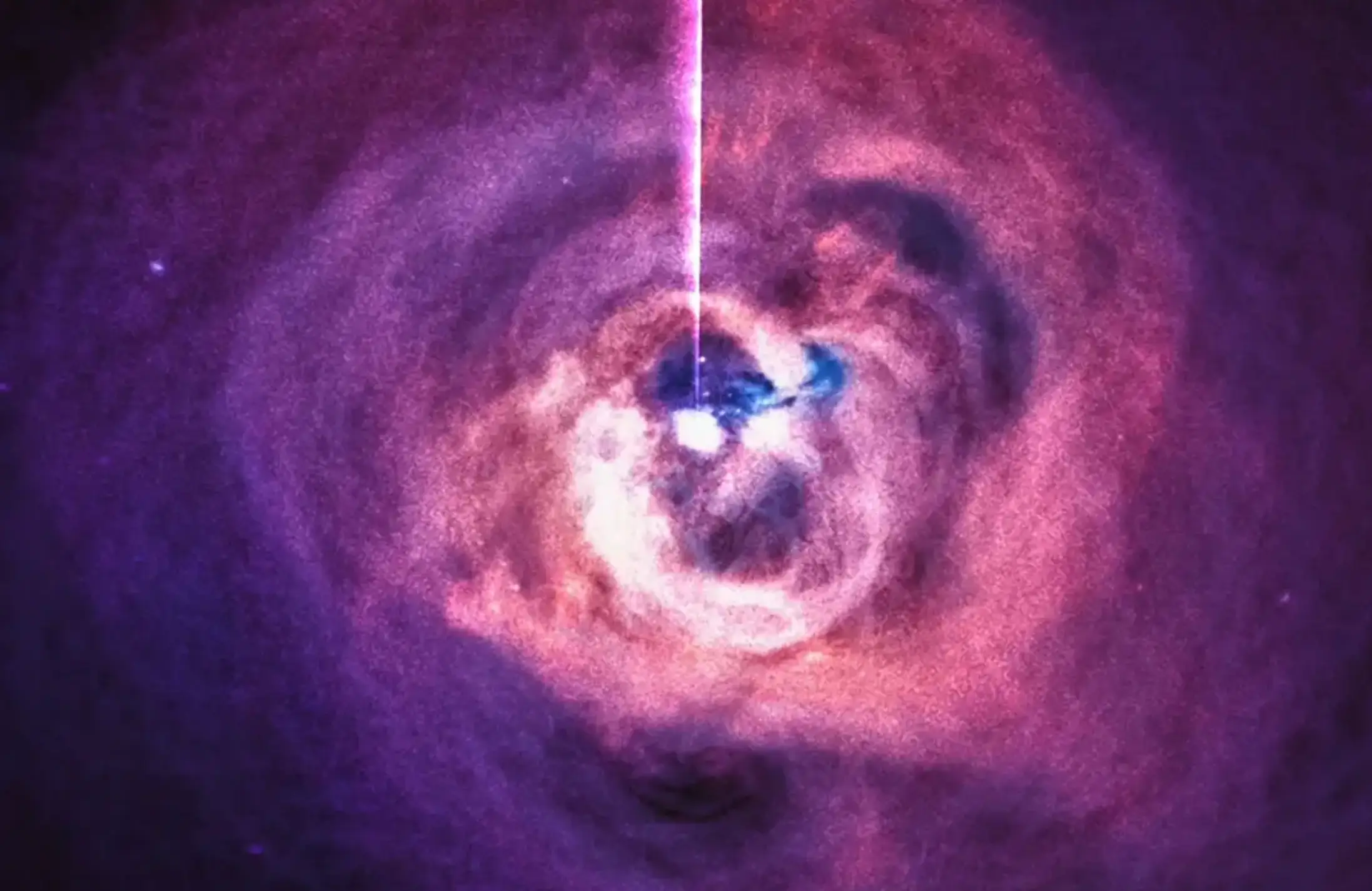 Maybe the black hole was just having a bad day (NASA)