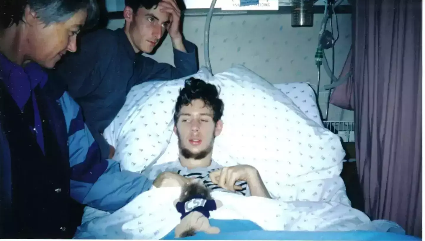 Martin Pistorius spent his teenage years 'locked in' a coma (Supplied)