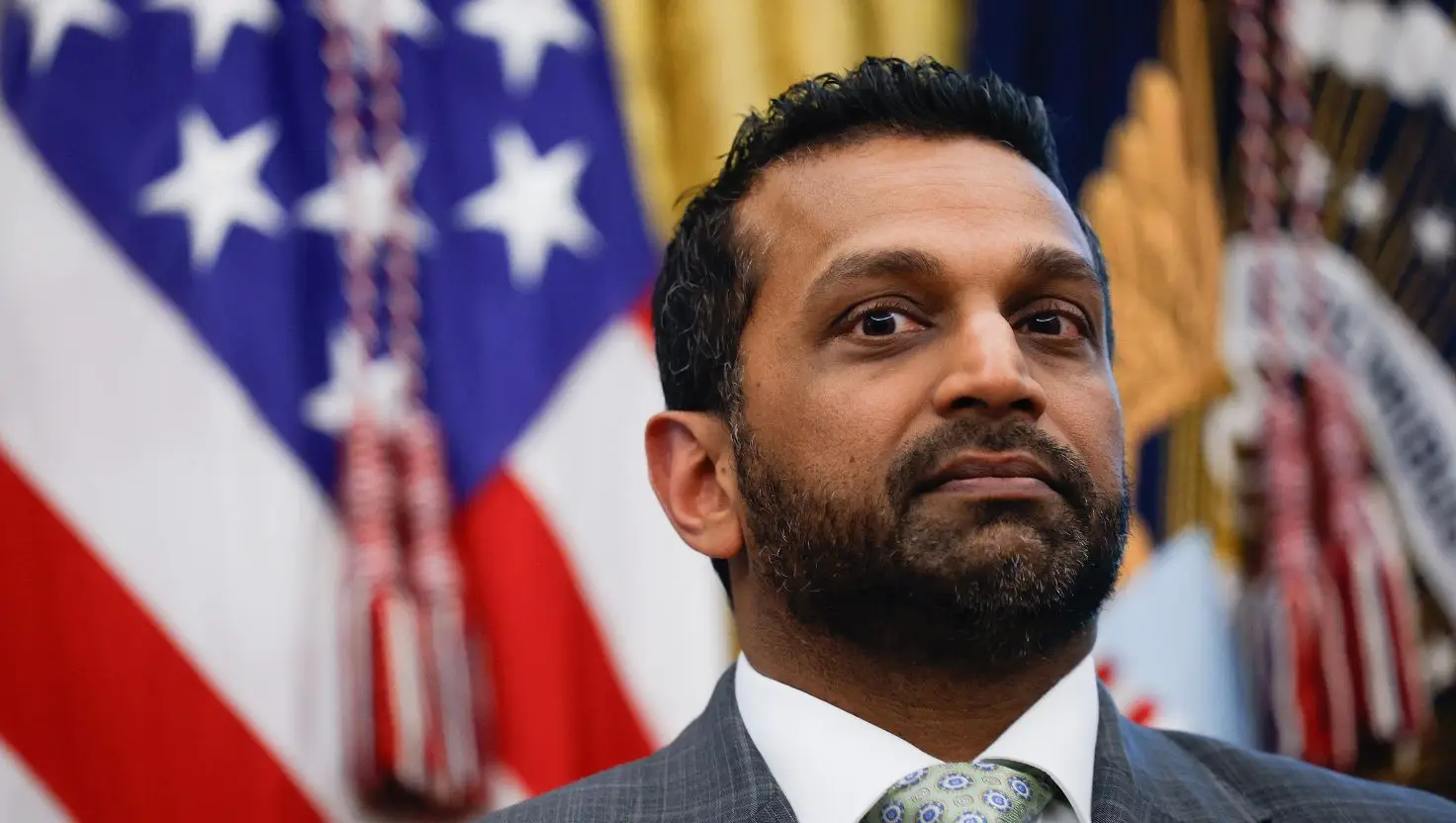 Kash Patel made the announcement on social media (Kevin Dietsch/Getty Images)