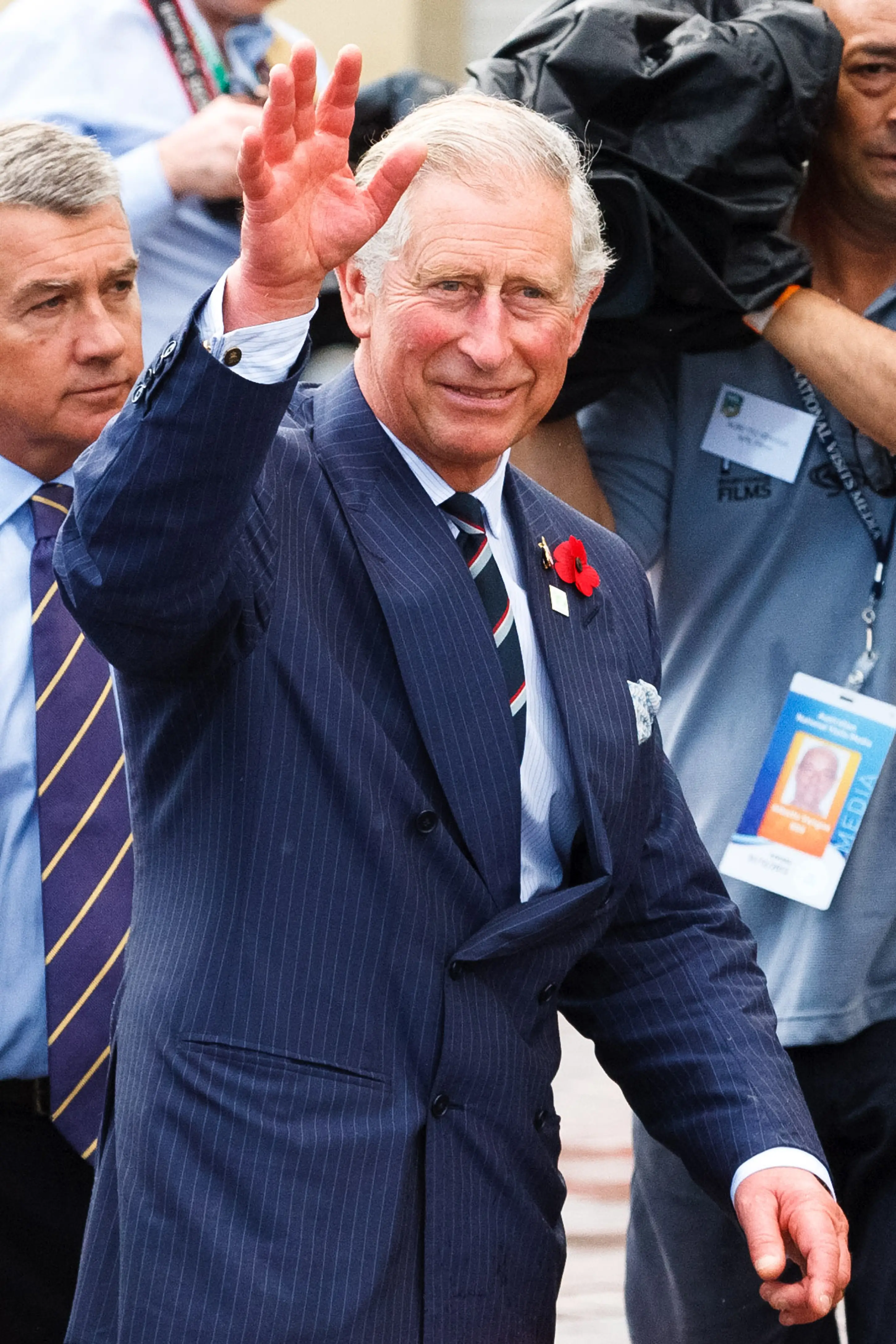 Charles visited Bondi Beach in 2012 (JOHN DONEGAN/AFP via Getty Images)
