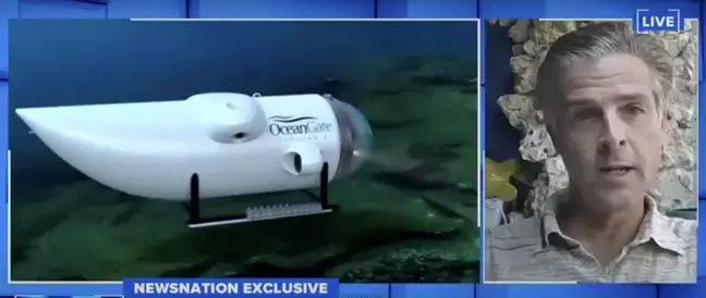 Karl Stanley went aboard the Titan sub in 2019 and said he heard 'cracking sounds' while inside.