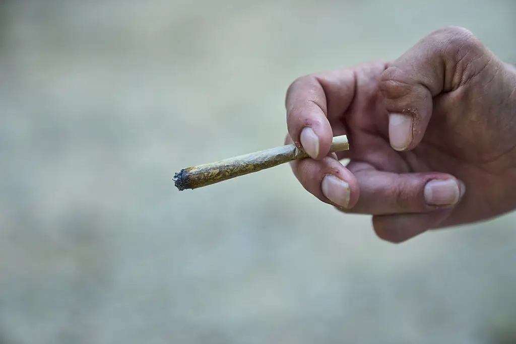 Some people still smoke cannabis joints (Getty)