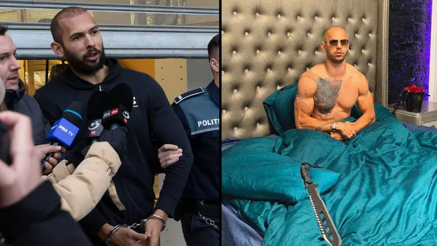 lcv / Alamy Stock Photo. Andrew Tate/Instagram